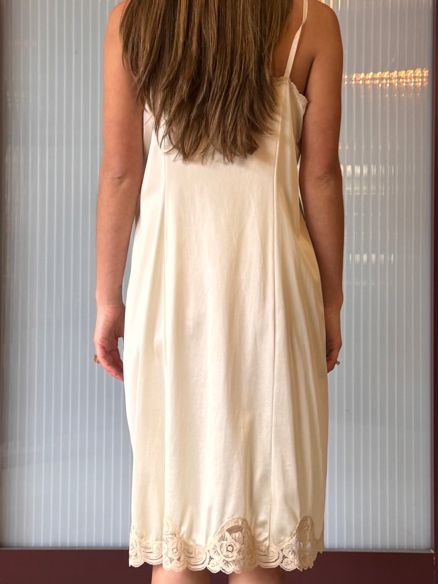 1970s Vanity Fair Cream Slip