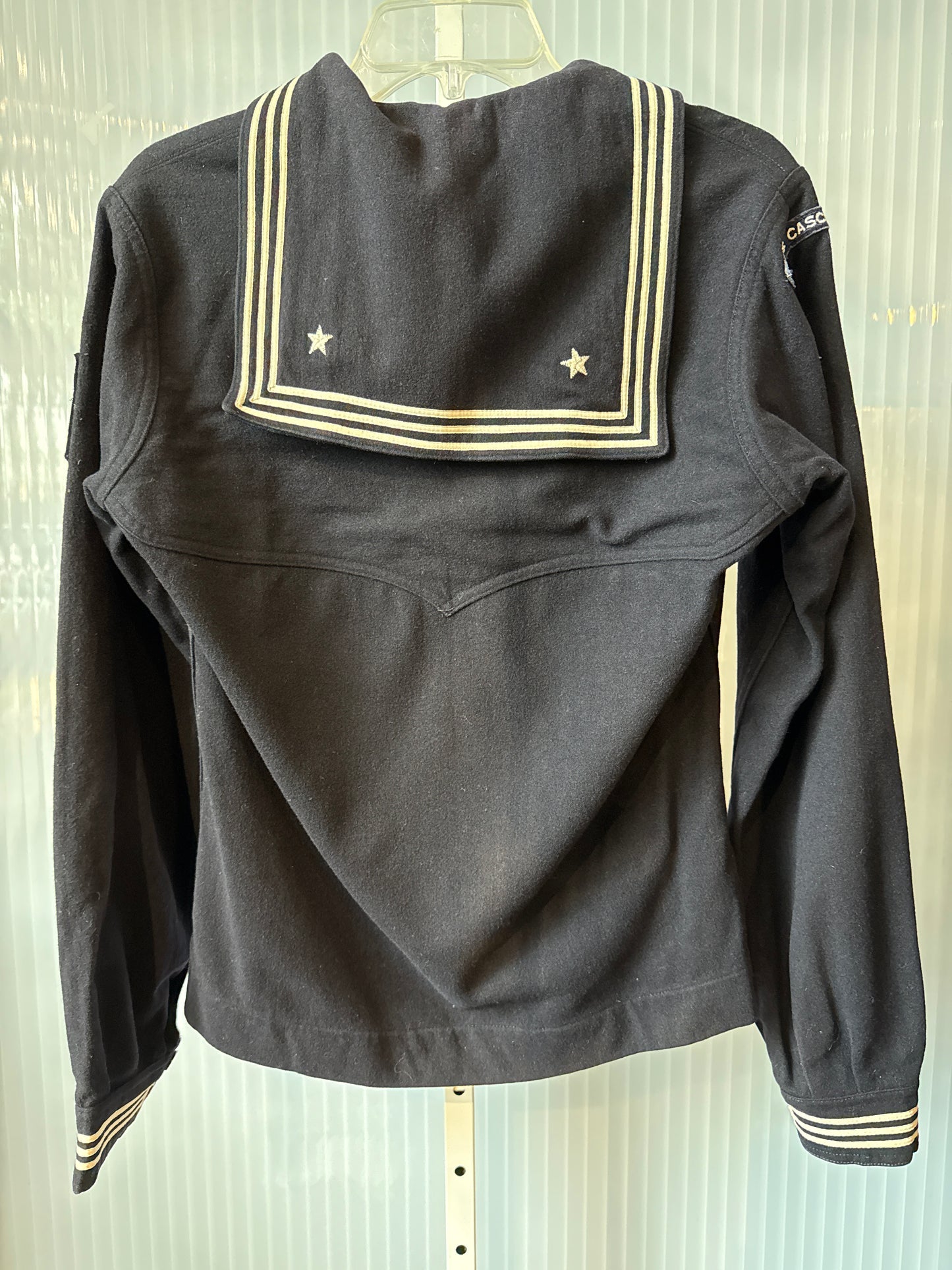 1940s WW2 Navy Uniform Shirt w/ Arm Patch
