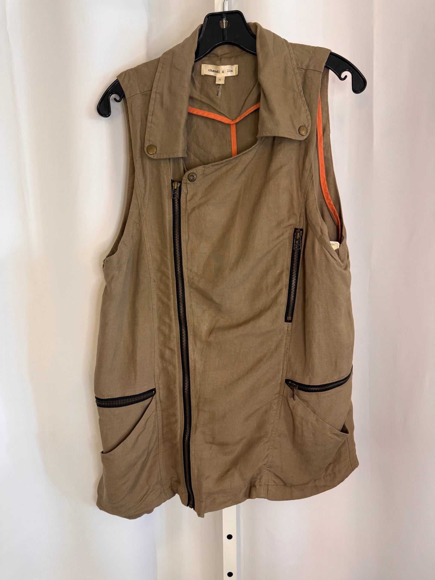 Chandi & Lia Vest w/ zipper