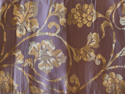 Mauve & Gold Foliage Obi