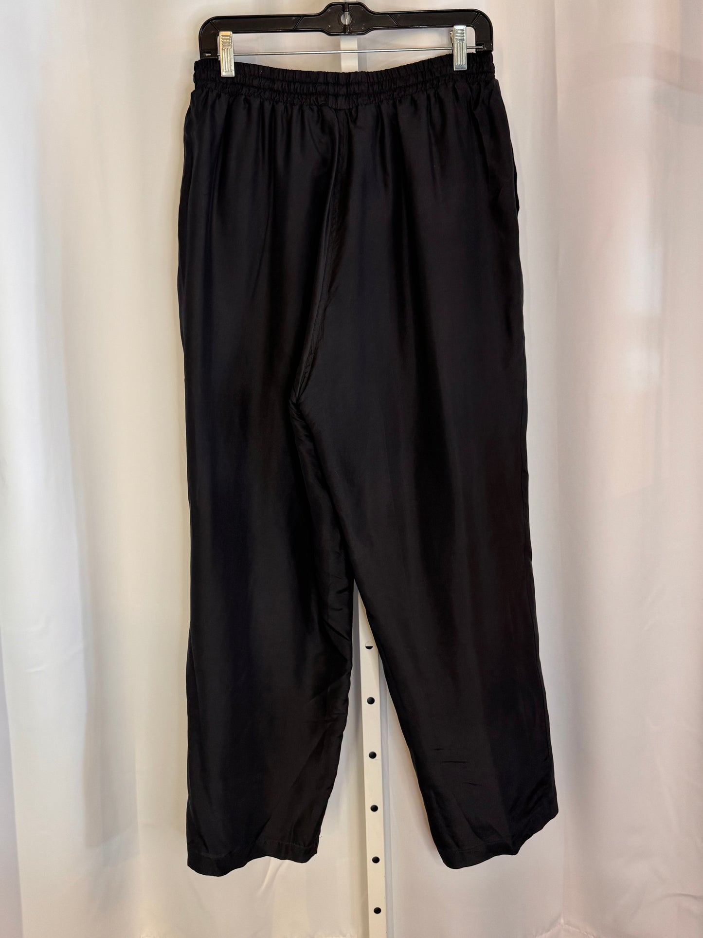 1990s Black Parachute Pants
