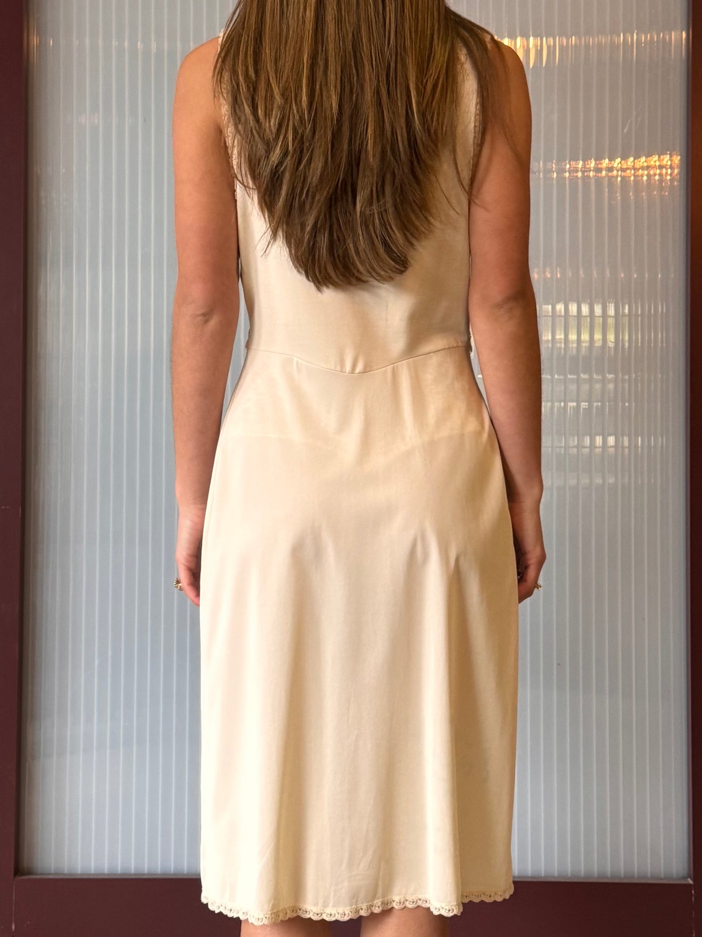 1970s Wonder Maid Cream Slip