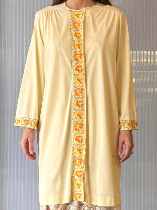 1960s Gossard Artemis Yellow Nightgown