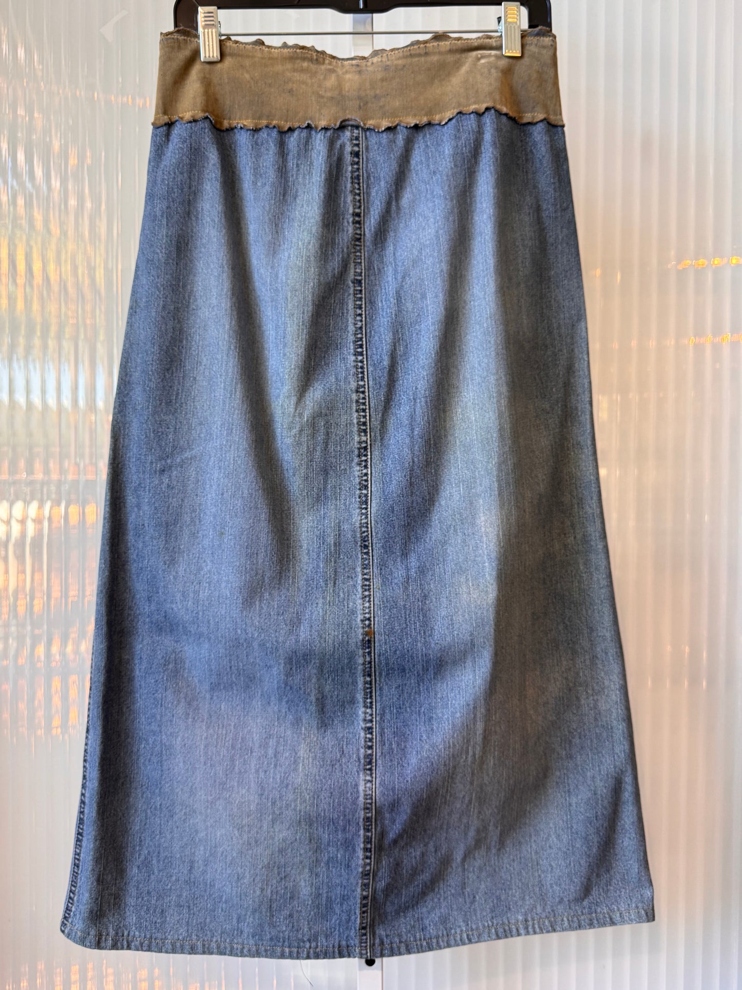 Y2K Angels Lightwash Denim Skirt