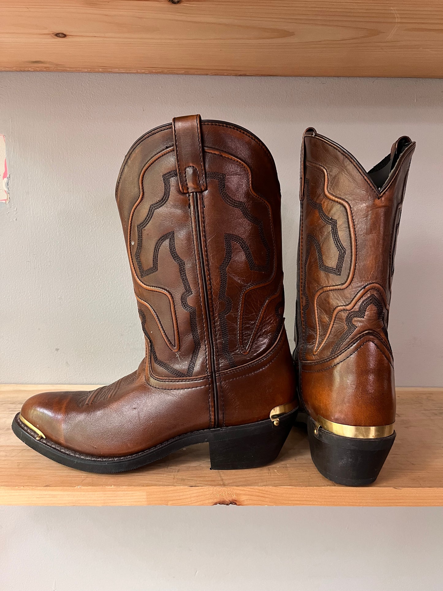 Laredo Brown Cowboy Boots