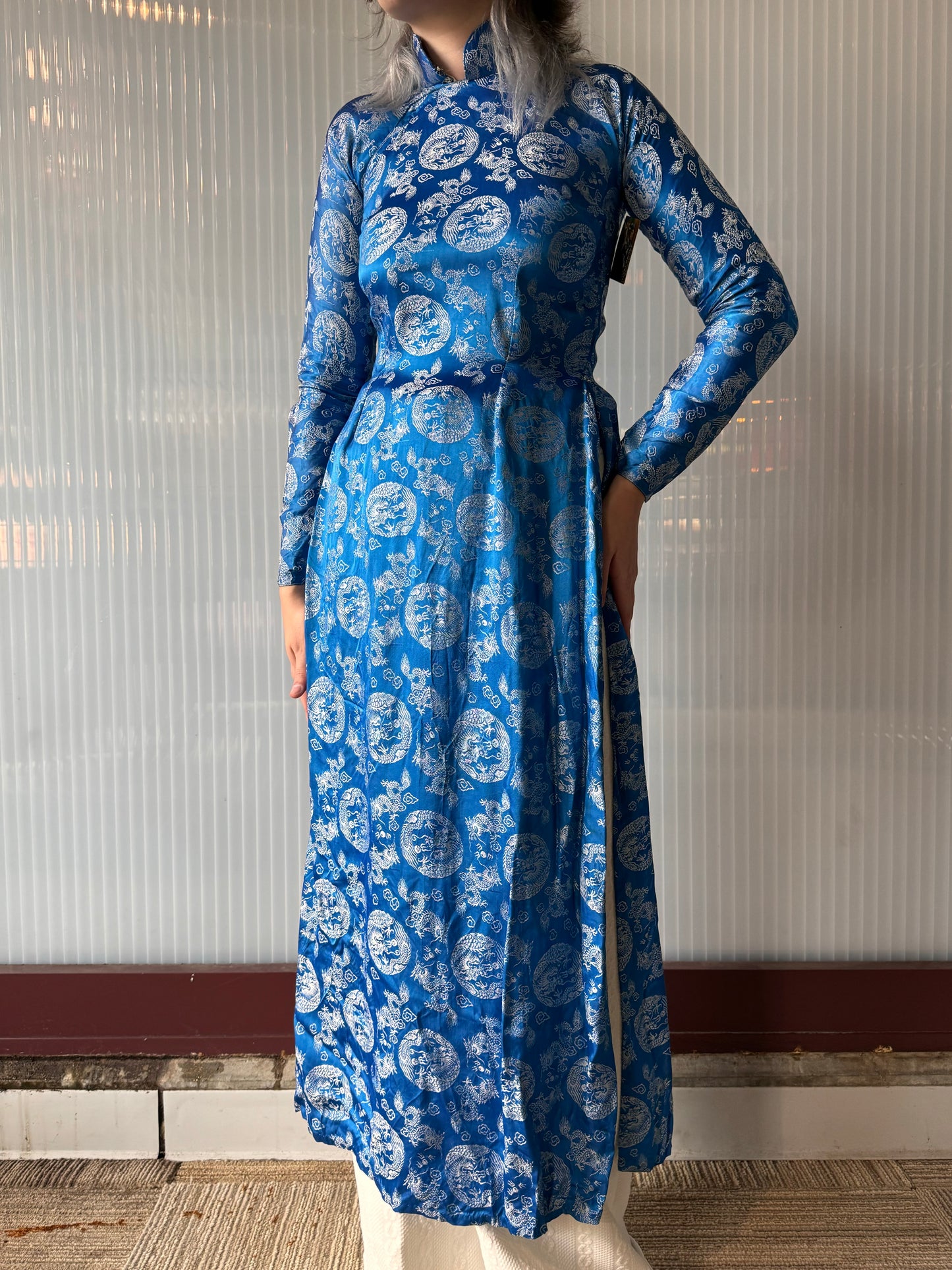 1960s Blue Dragon Ao Dai