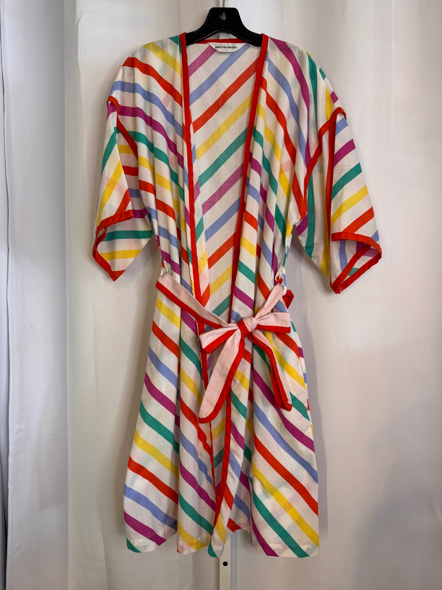 1980s Pierre Cardin Striped Robe