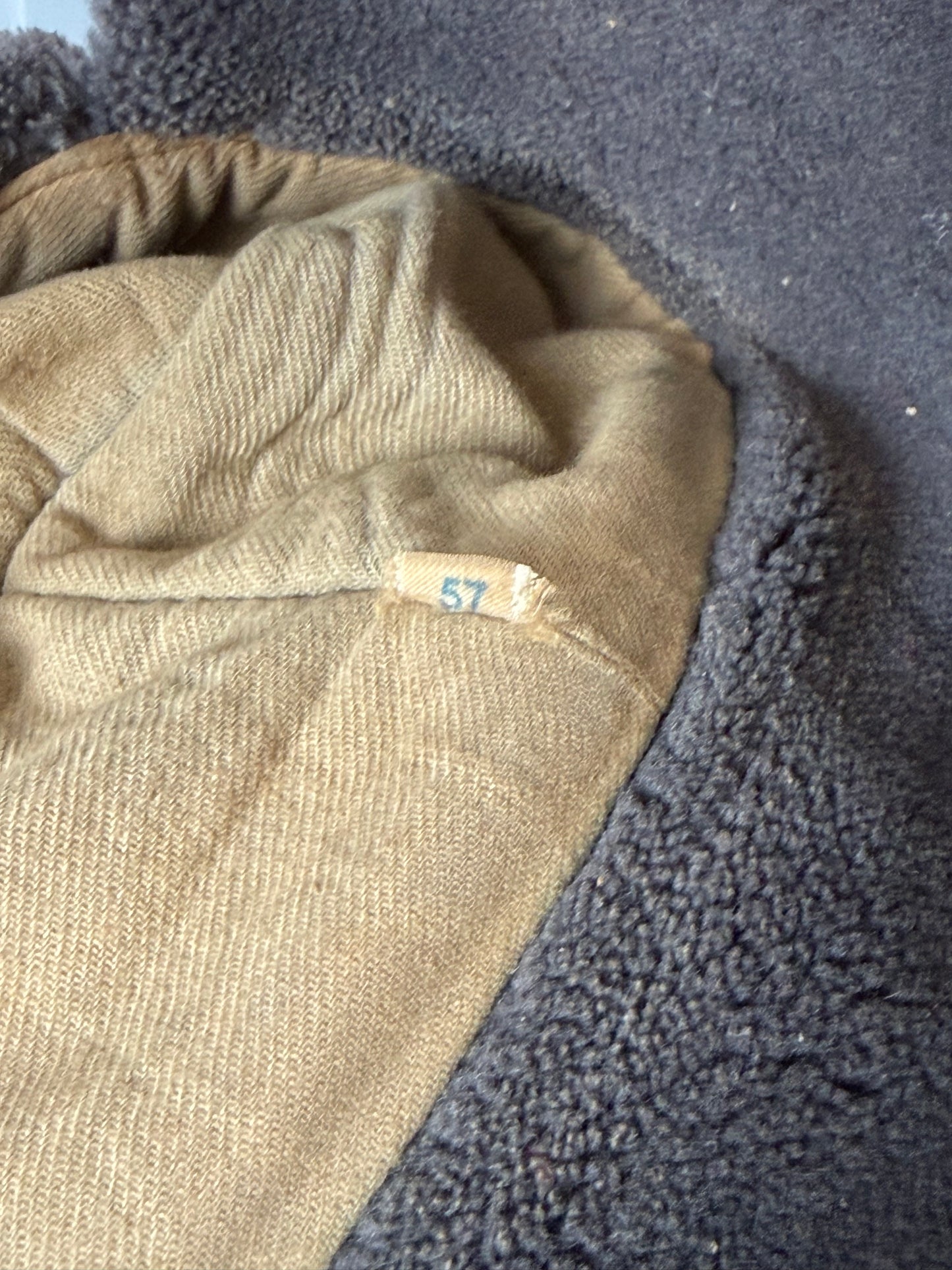 1970s Grey German Army Ushanka with Fur Lining