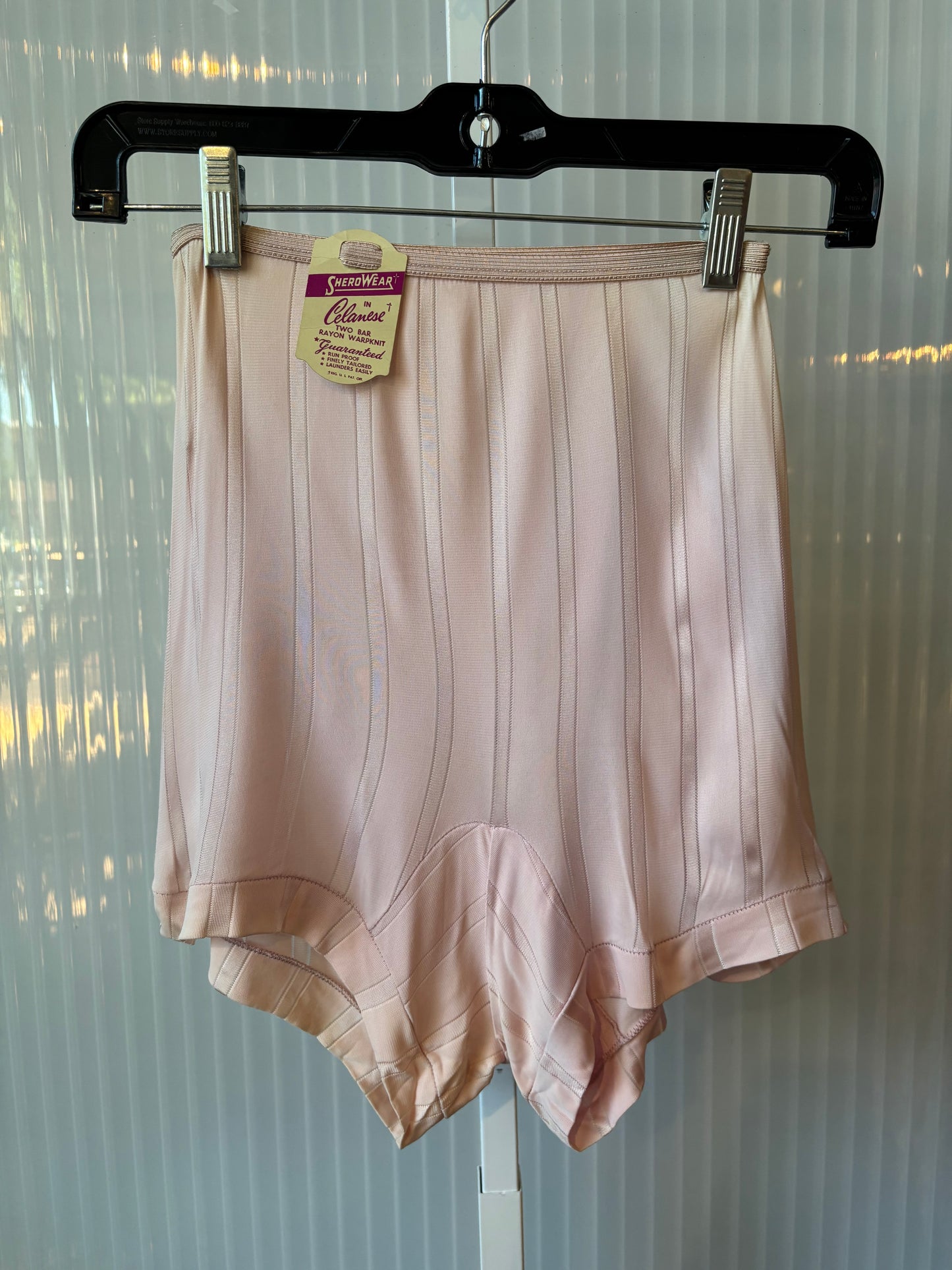 1960s Pink Striped Panties