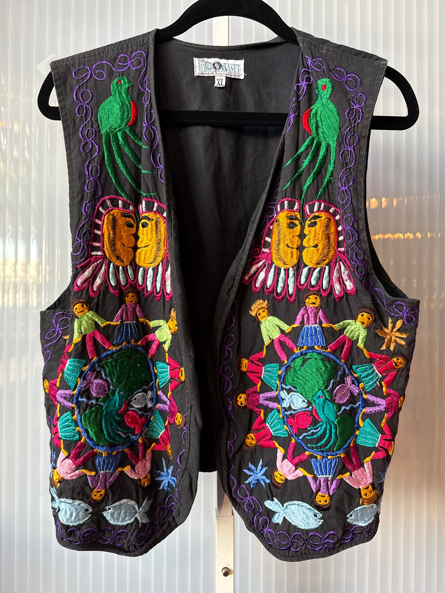 1980s People Around the World Vest