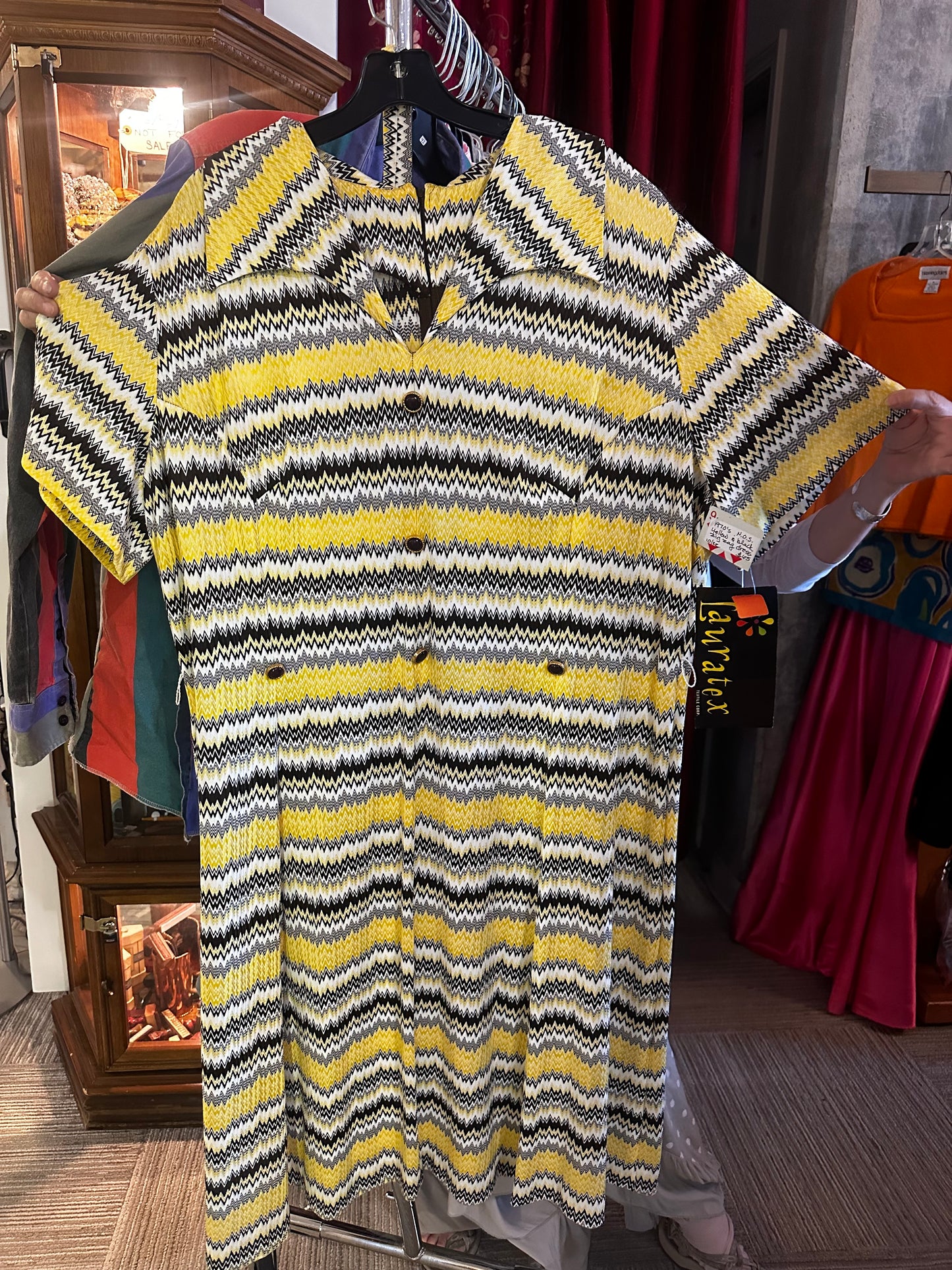 1960’s Patterned Shift Dress