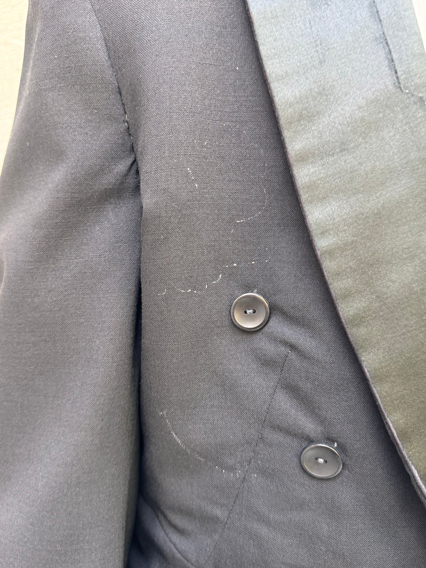 1950s Black Tailcoat