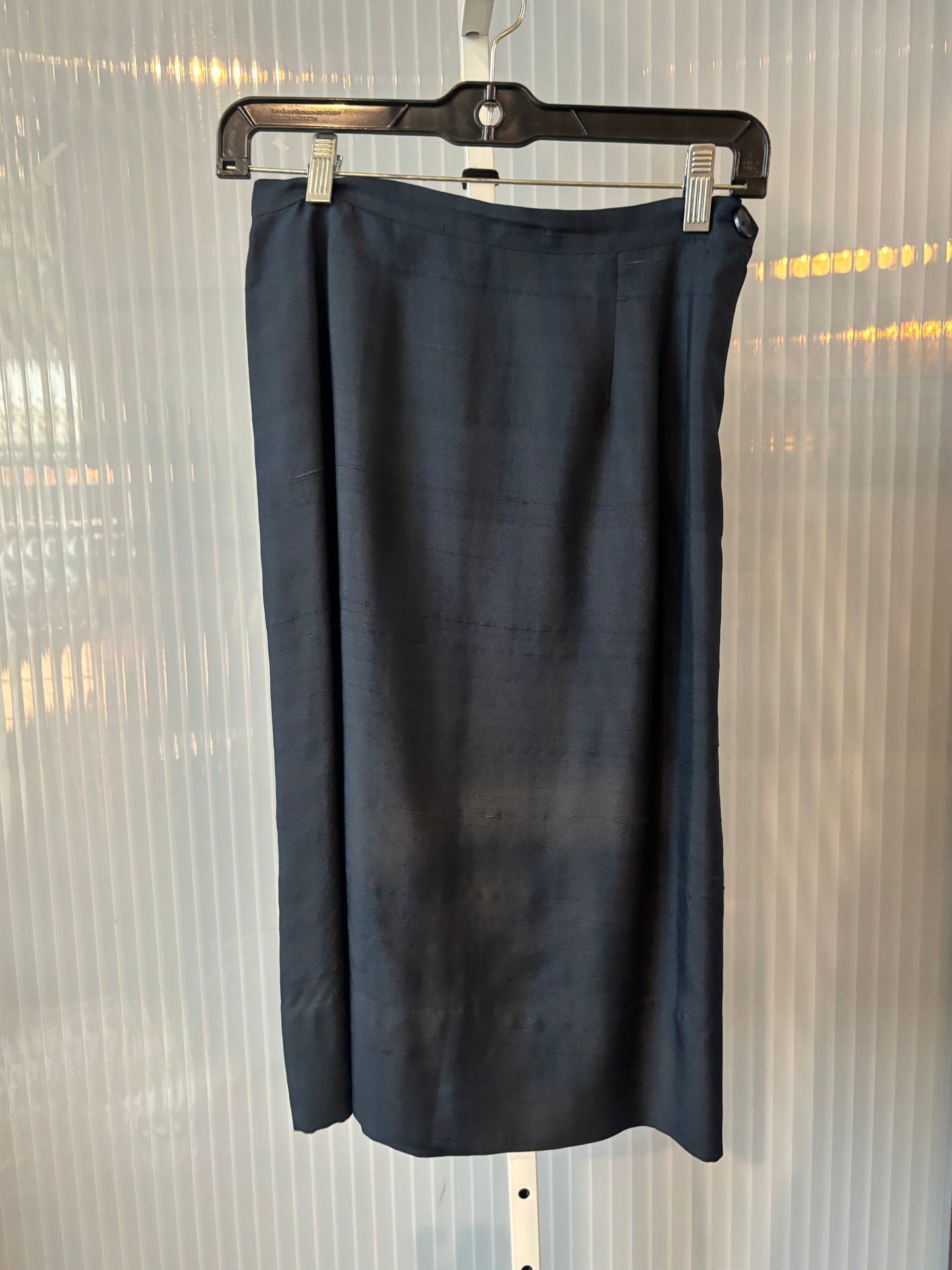 1940s Edward Barry Navy Blue Skirt & Jacket