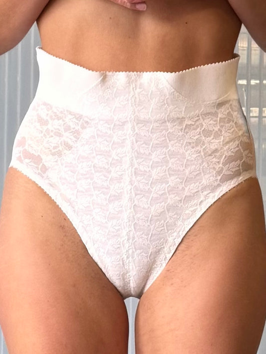 1980s Ronni White Shapewear Panty