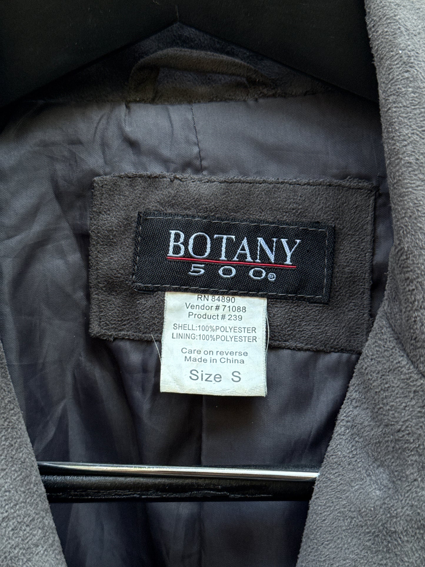 1980s Grey Botany 500 Jacket