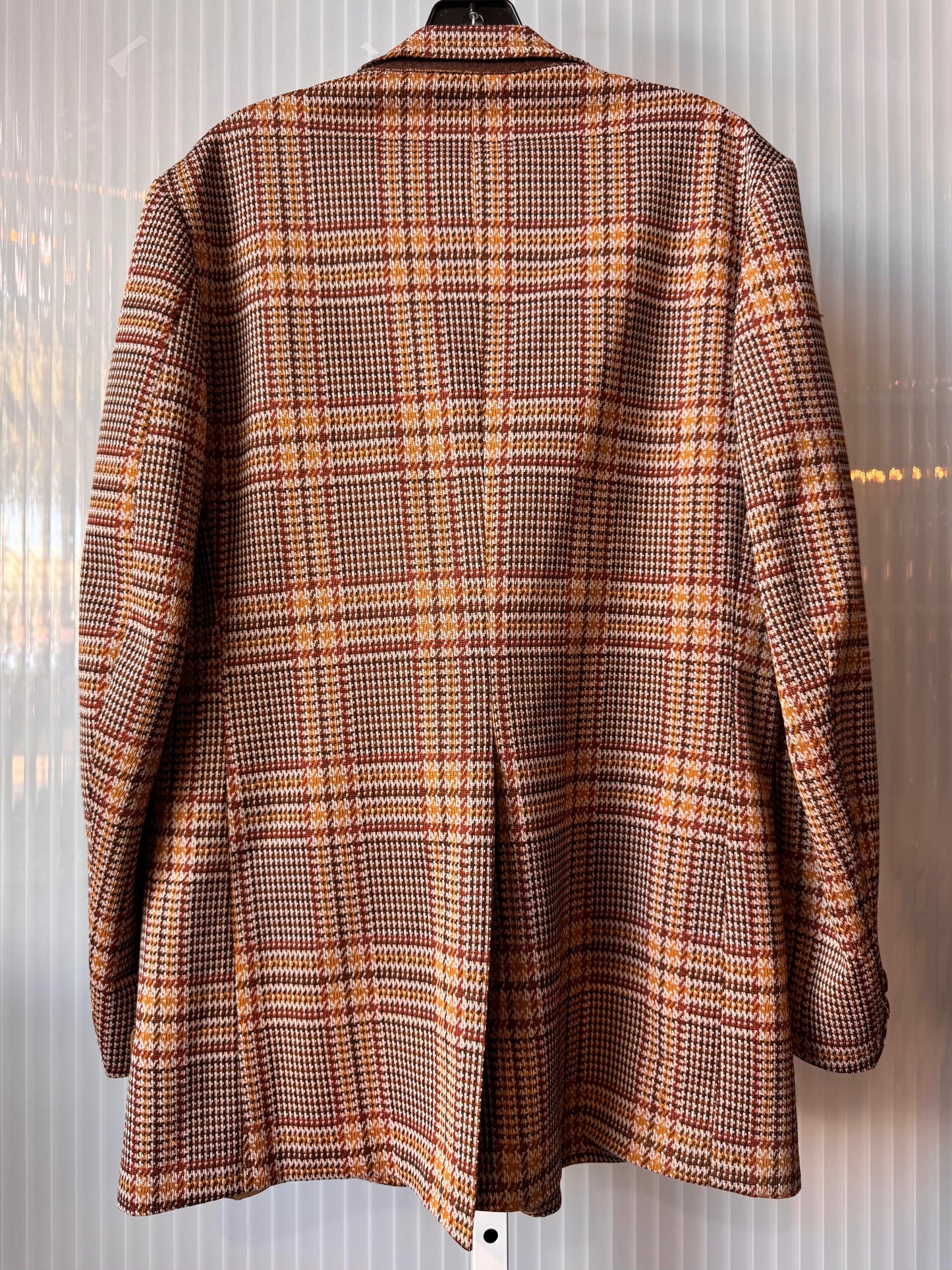1970s Brown Glencheck Blazer