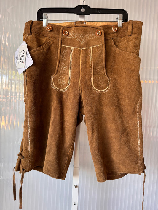 Gaudi Brown Suede Lederhosen