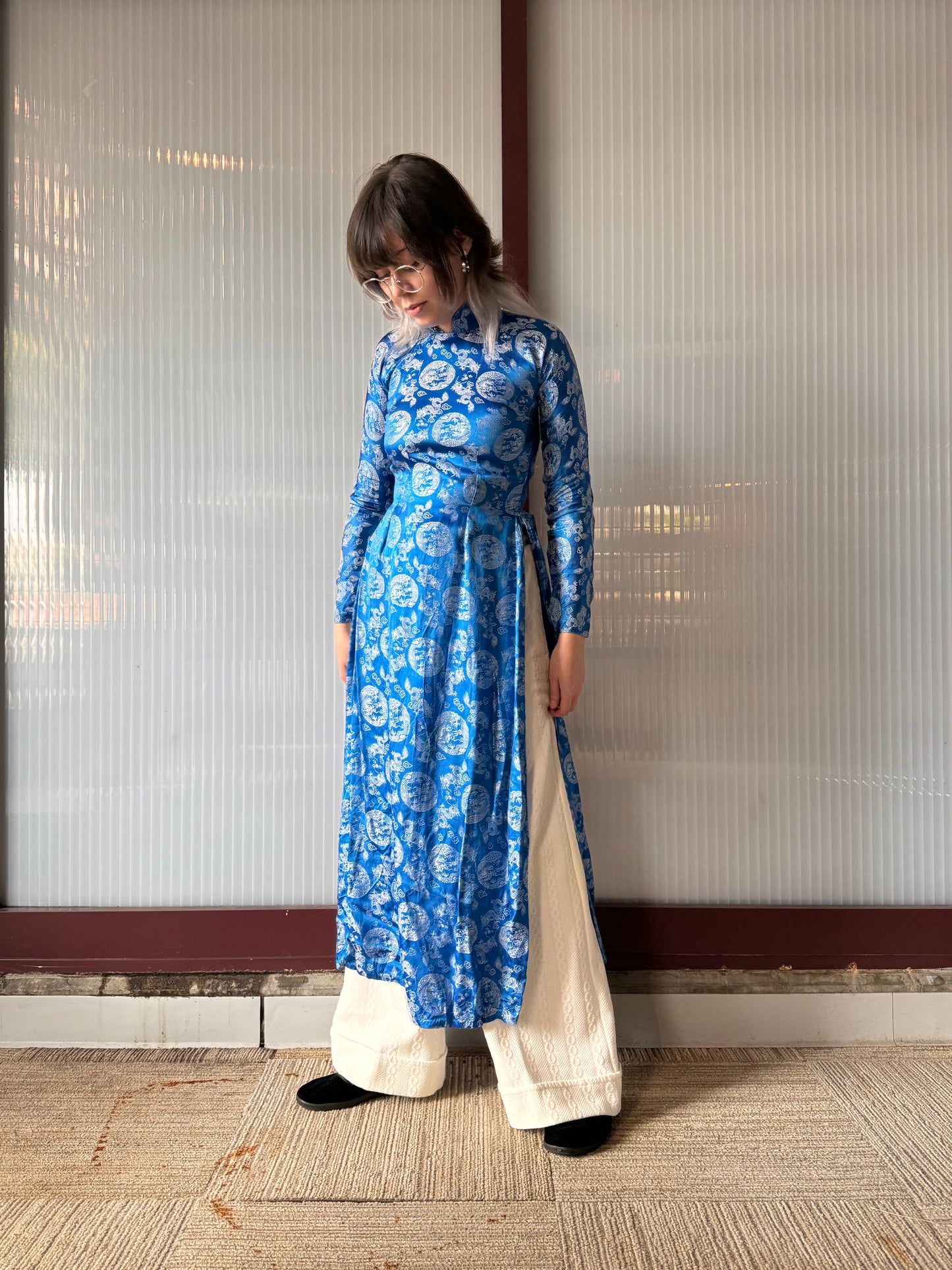 1960s Blue Dragon Ao Dai