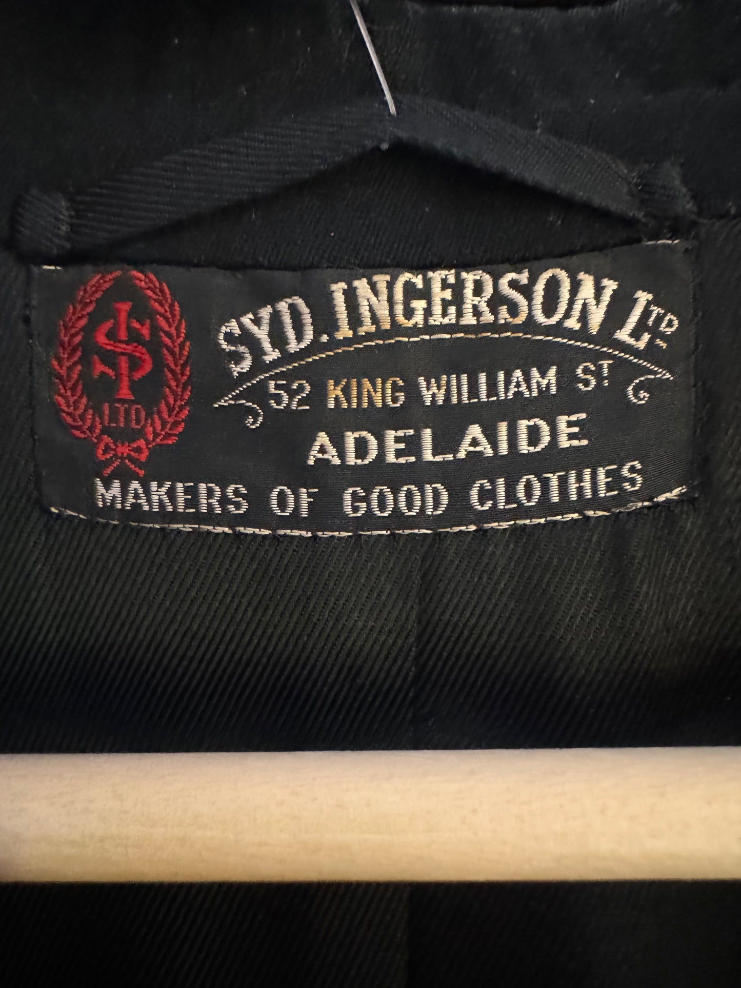 Syd. Ingerson Ltd Black Tailcoat
