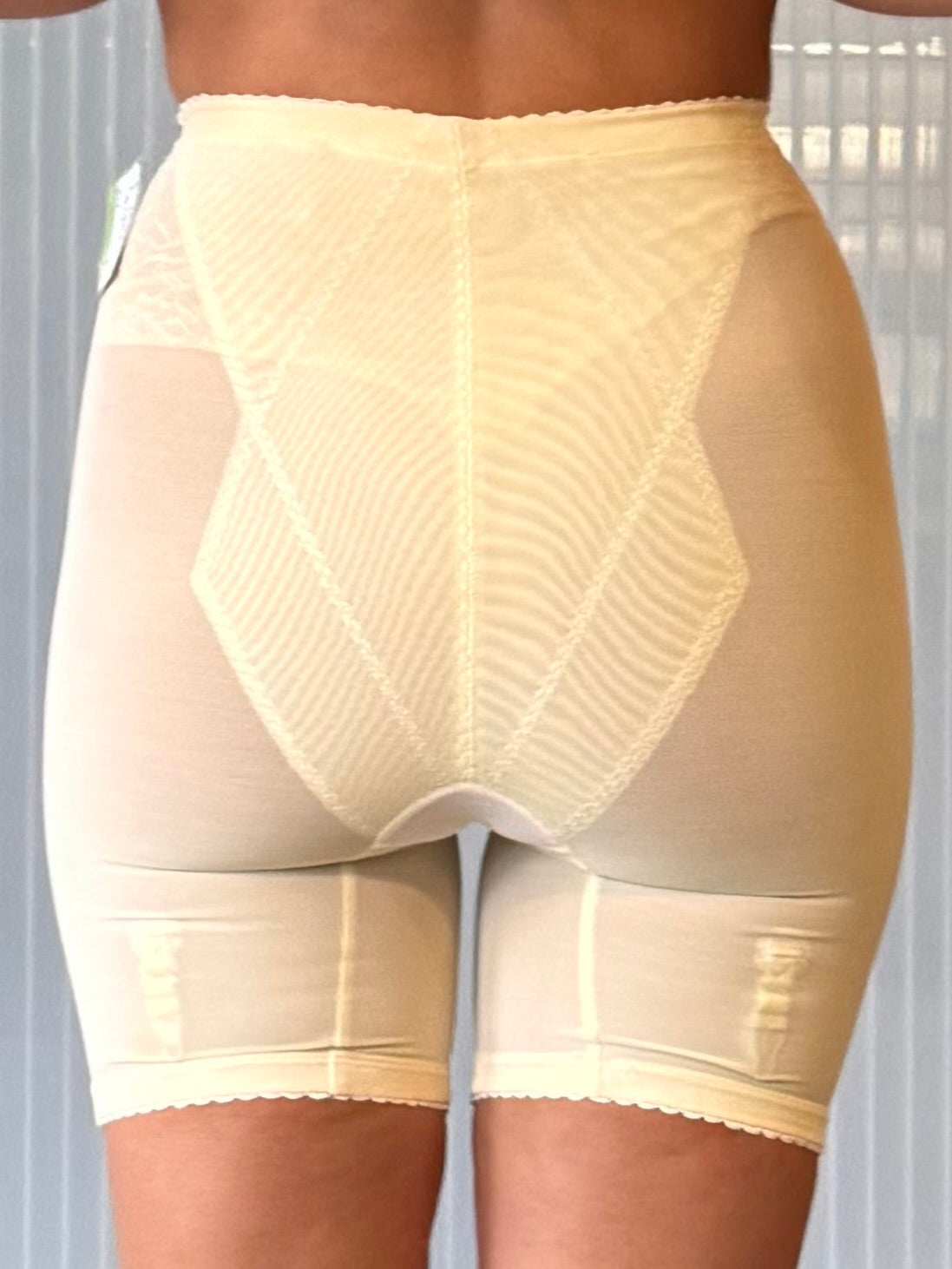 1940s Vanity Fair Cream Shapewear Garter Shorts