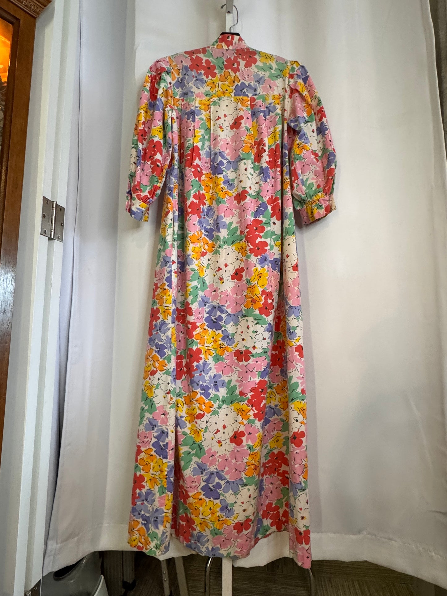 1970s Multicolor Floral Nightgown