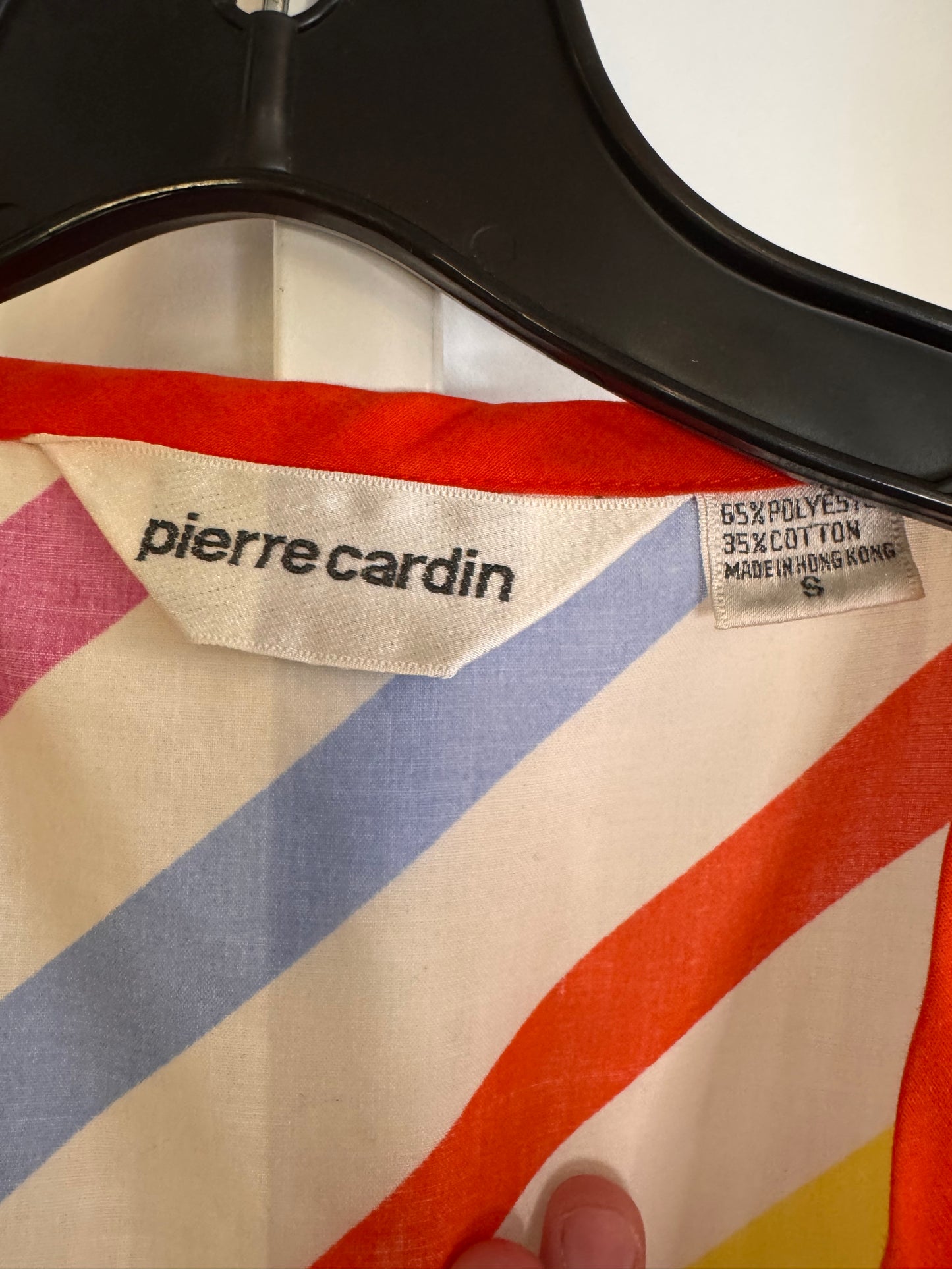 1980s Pierre Cardin Striped Robe