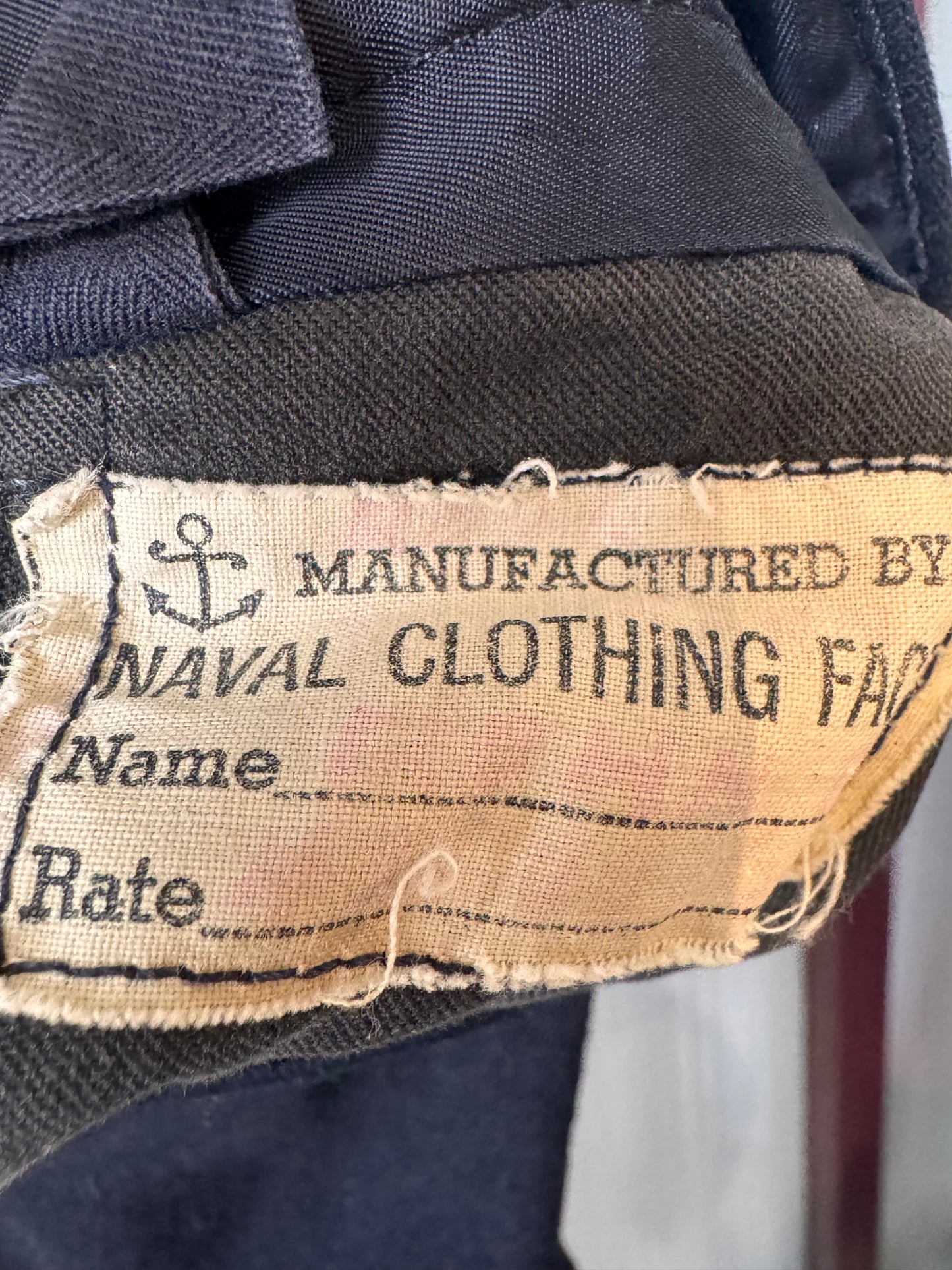 1940s WW2 Cracker Jack Navy Uniform Pants