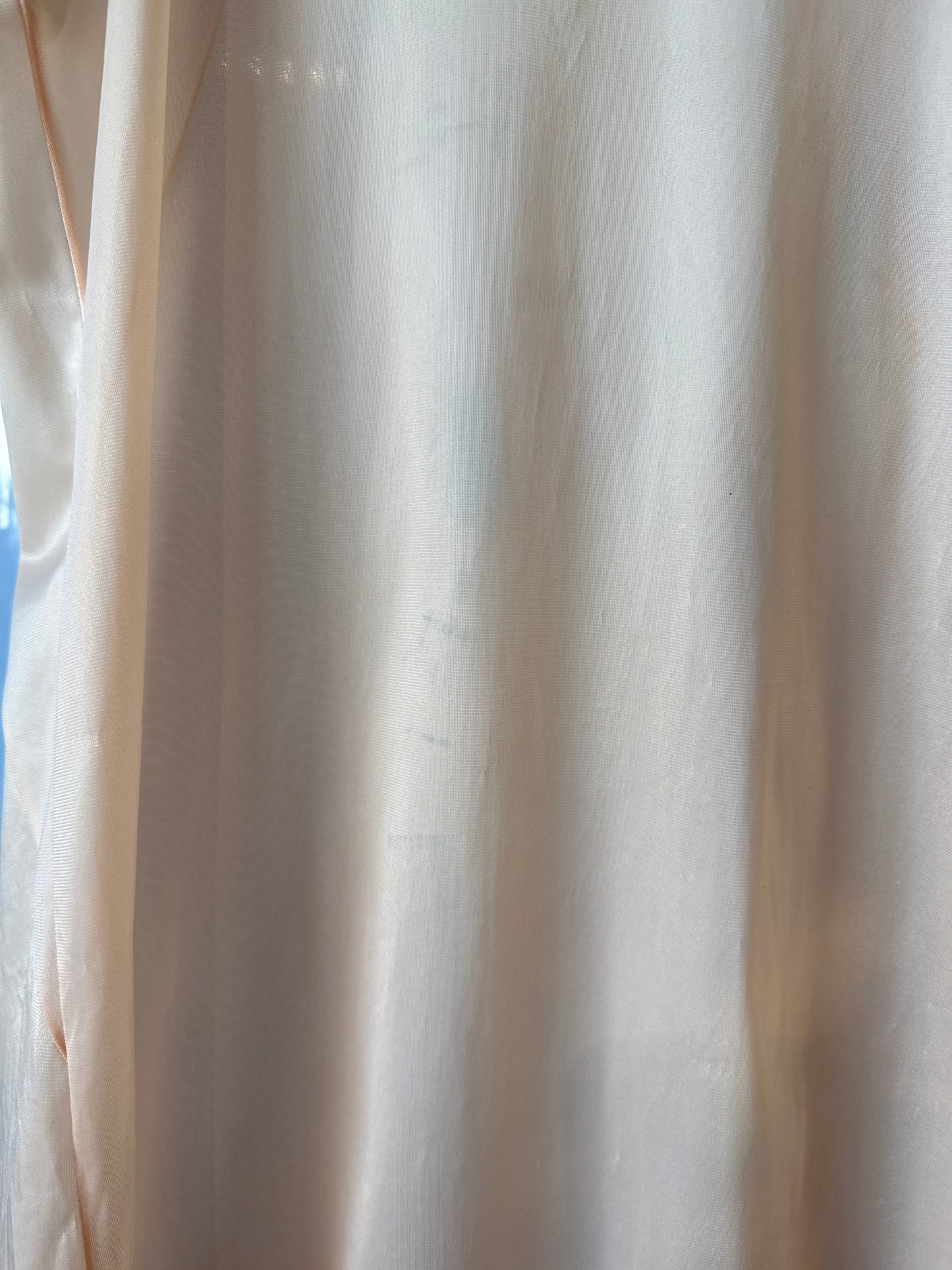 1950s Pastel Orange Slip