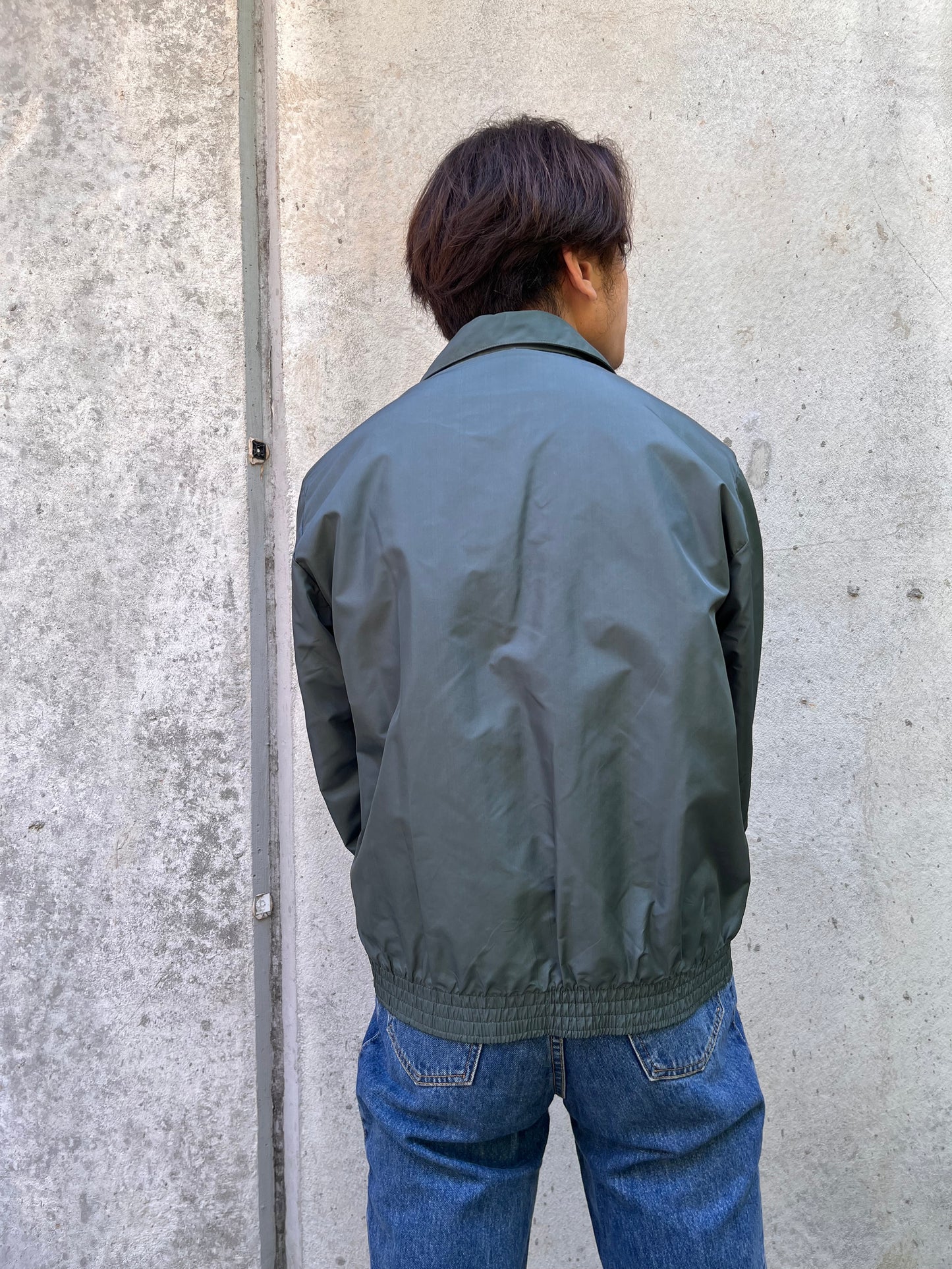 1960s McGregor Nylon Anti-Freeze Grey-Green Jacket