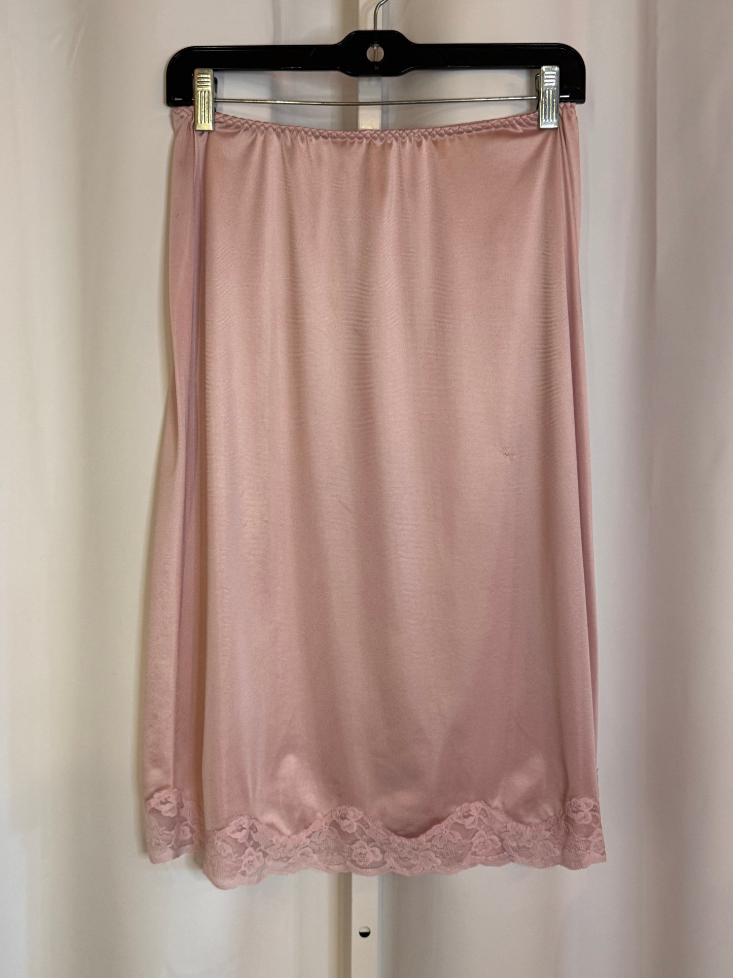 1980s Pink Skirt Slip