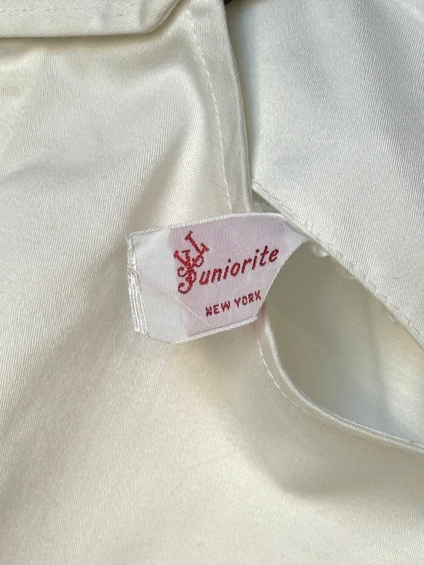 1960s White Top & Skirt Set