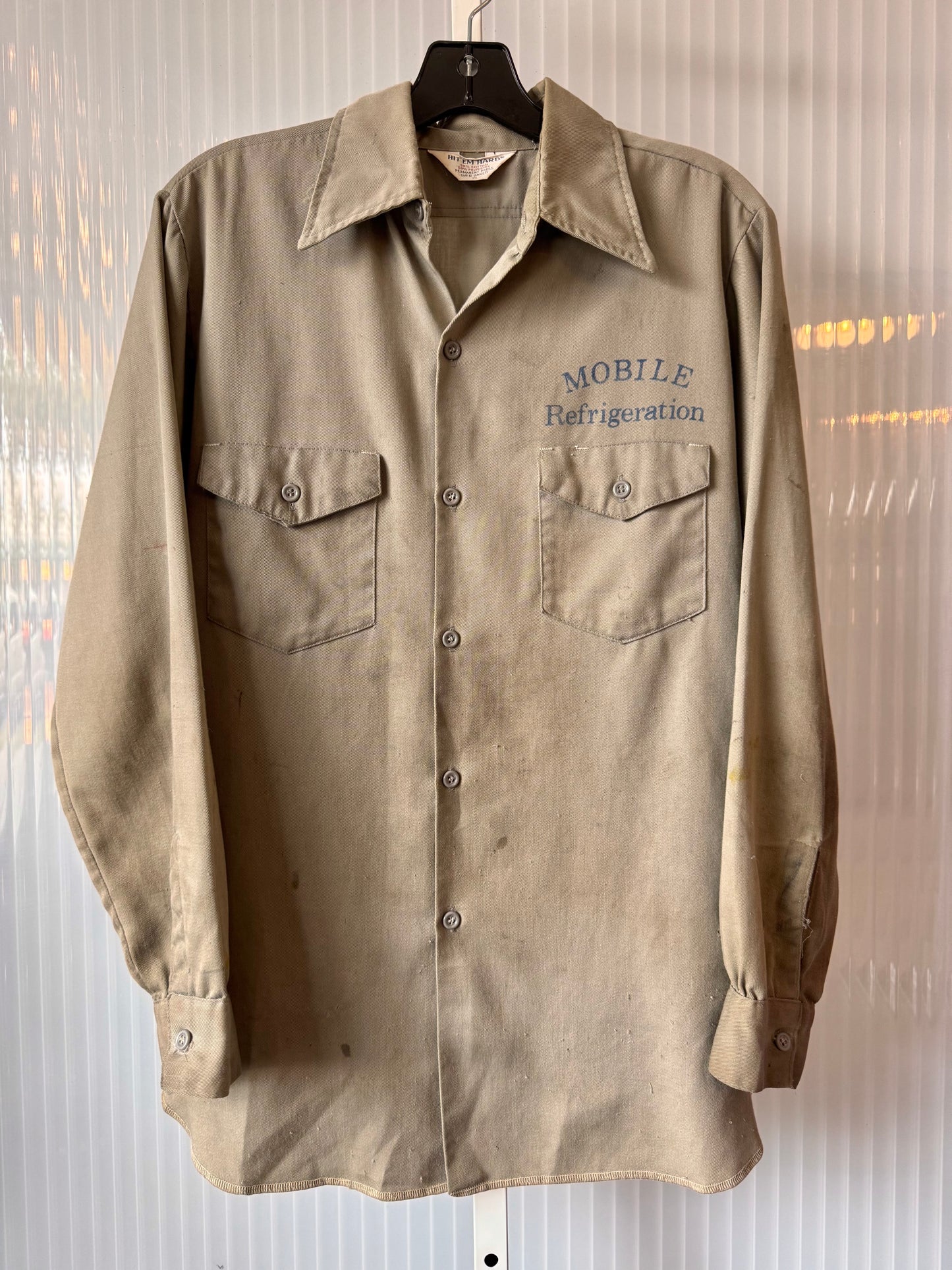 1950s Mobile Refrigeration Uniform Shirt