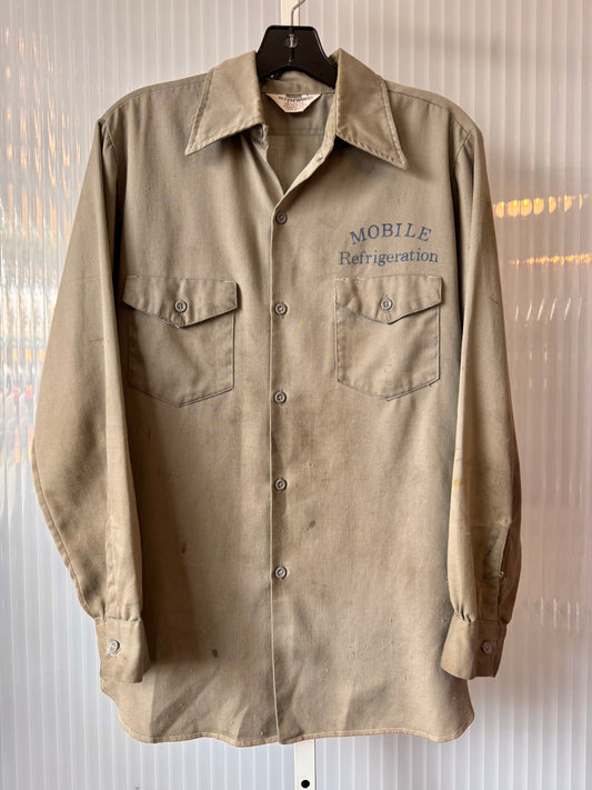 1950s Mobile Refrigeration Uniform Shirt