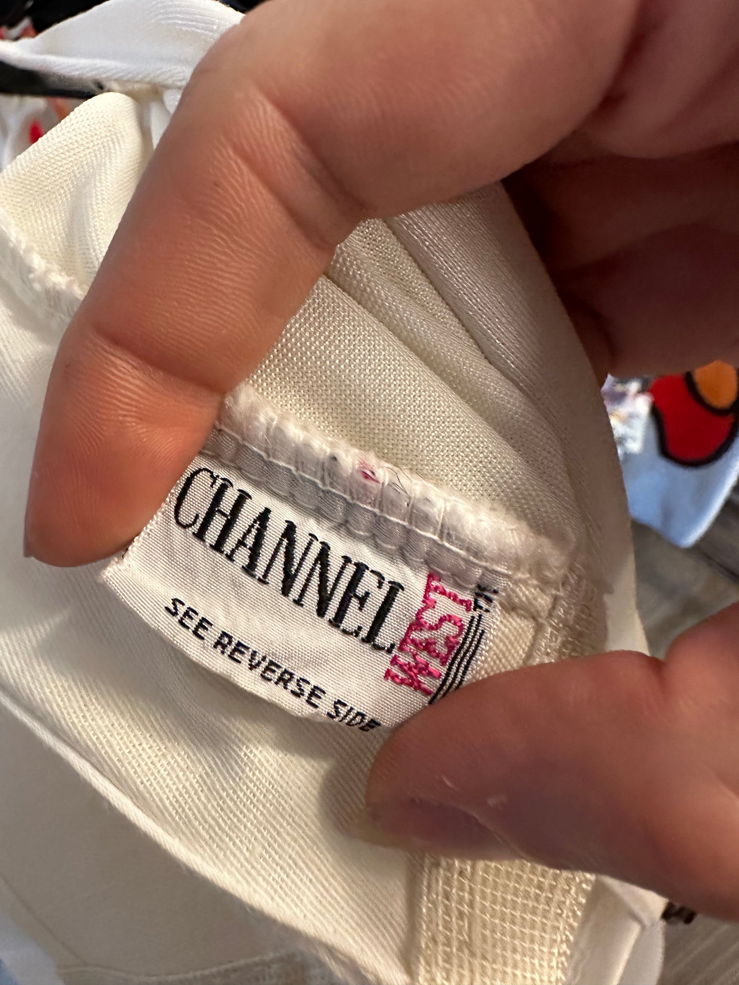 1950’s Channel White One-Piece