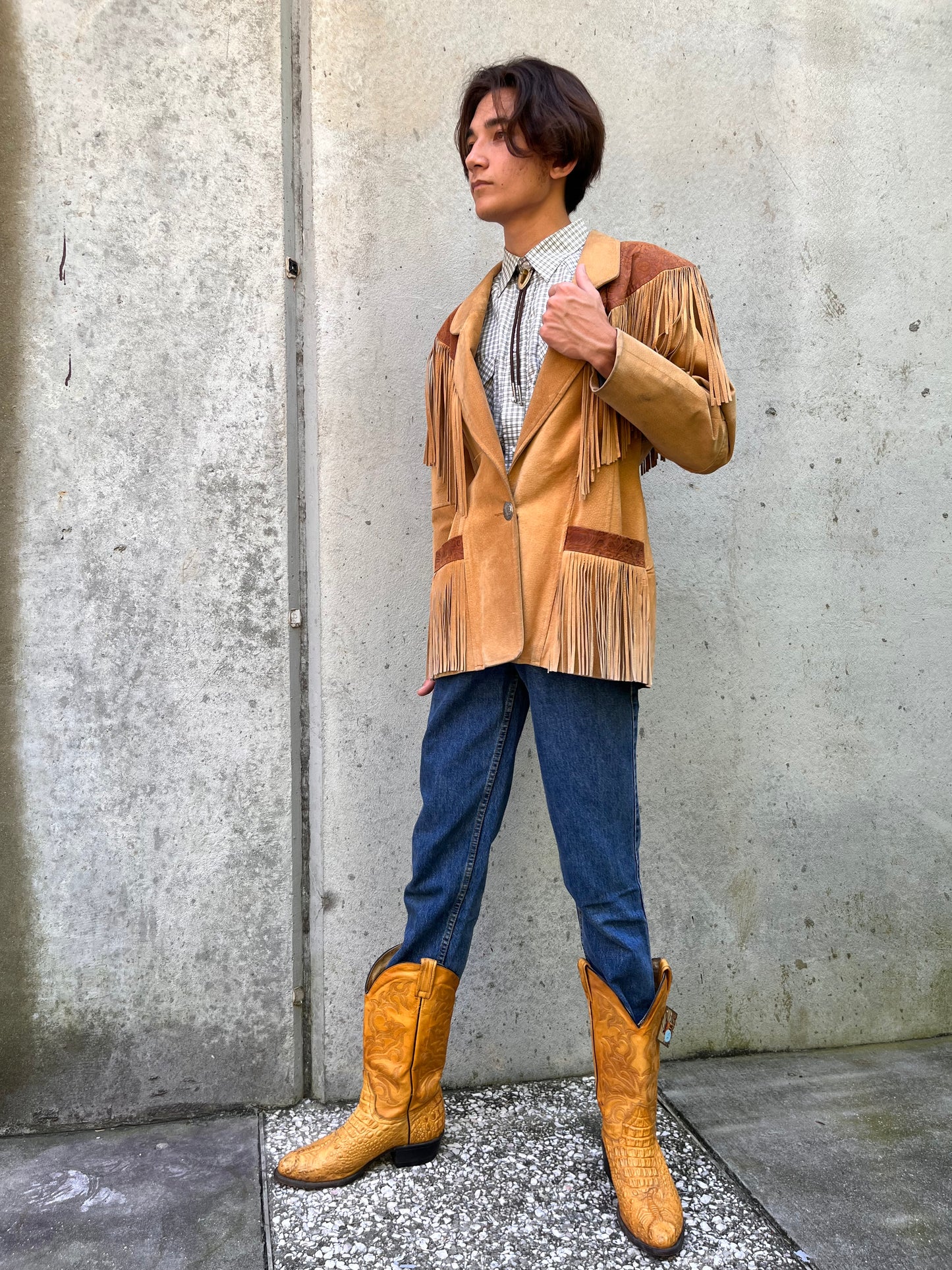 1970s North American Frontier Leather Jacket