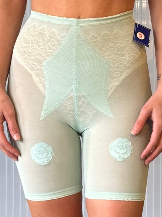1960s Vanity Fair Mint Blue Shapewear Shorts