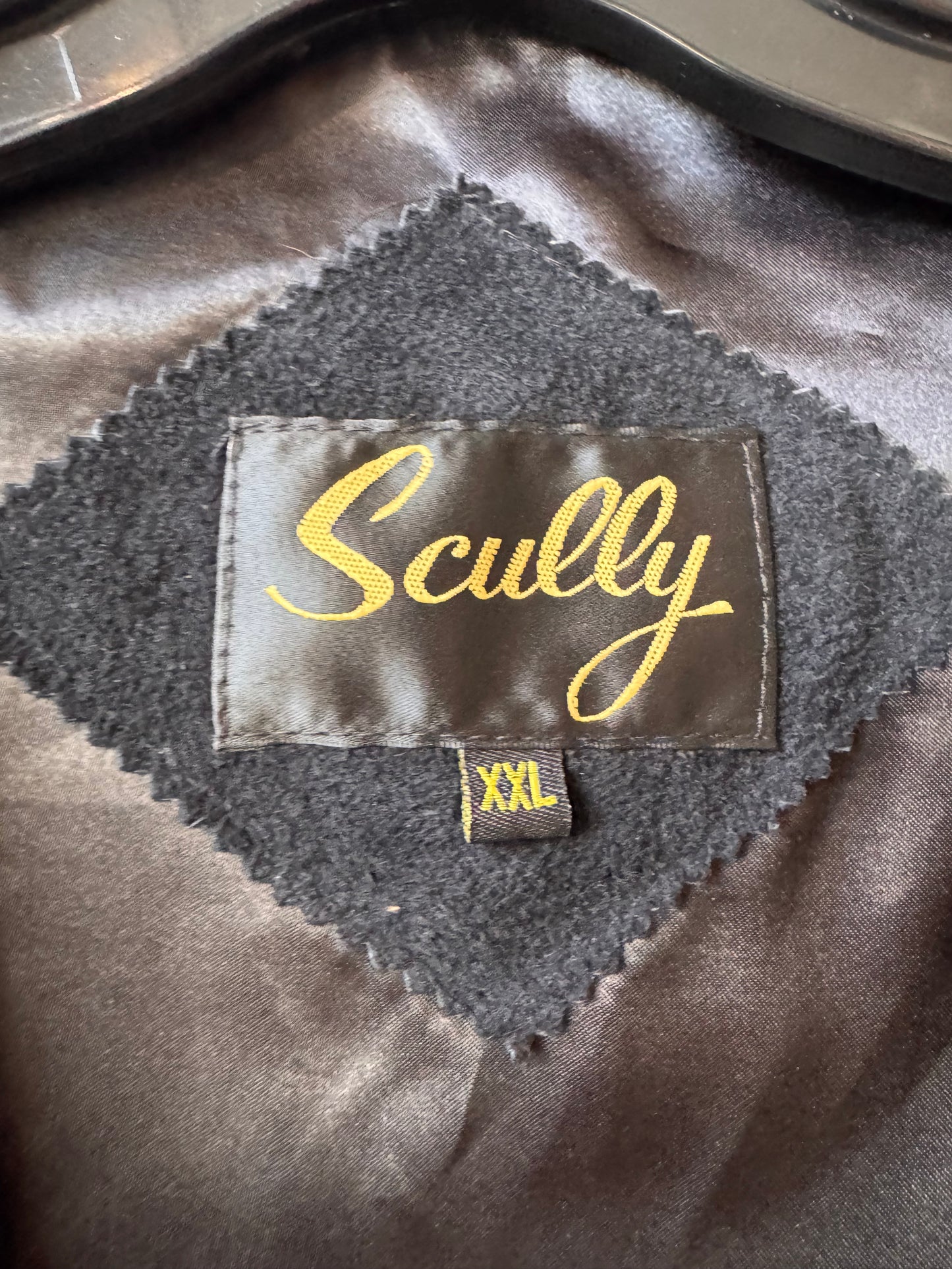 1990s Black Suede-Front Western-Style Snap-Up Vest