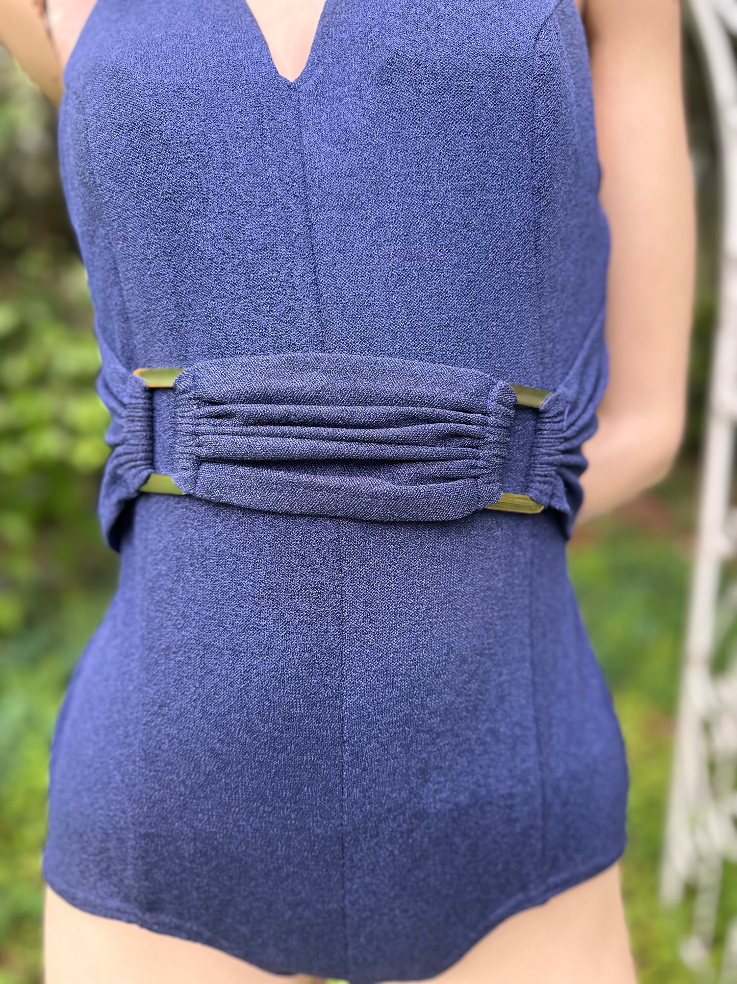 1970’s Navy Blue One Piece