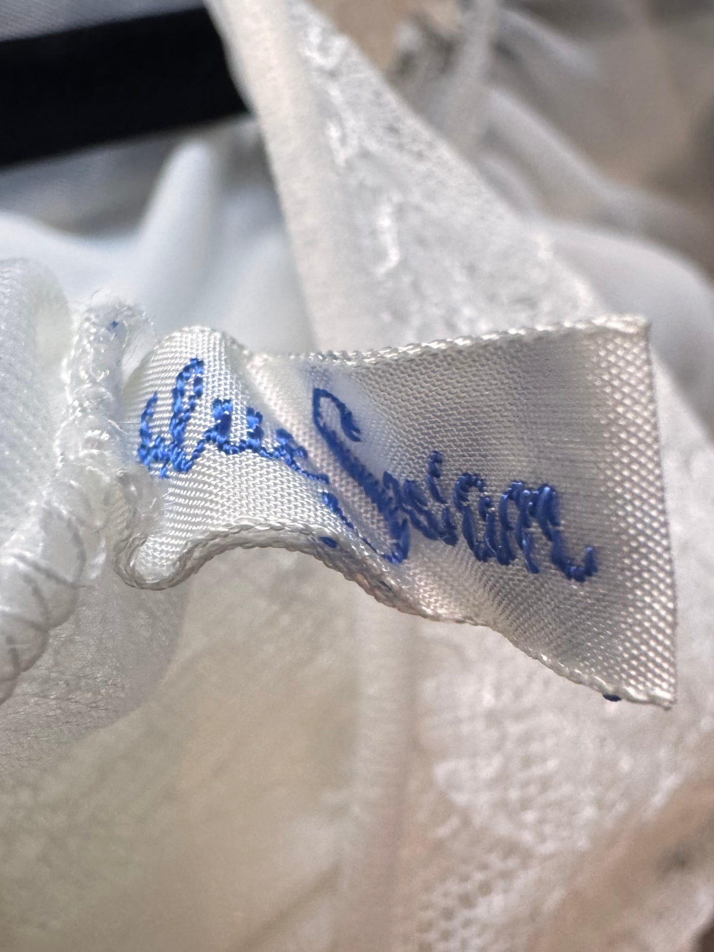 1950s White Nightgown