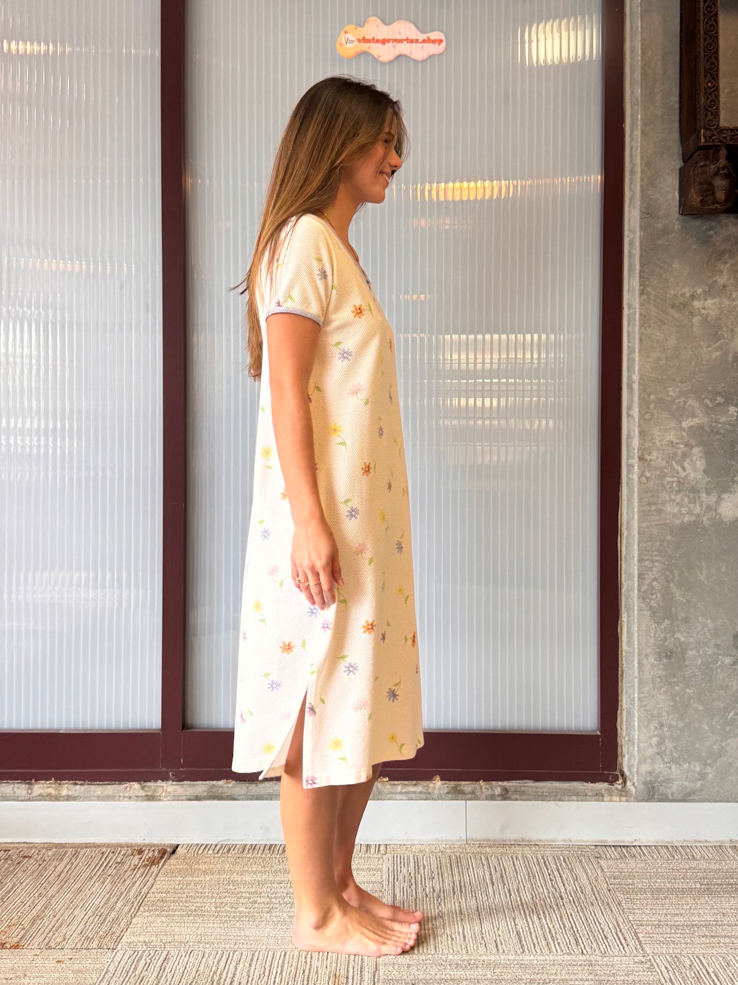 2000s Karen Neuburger White Nightgown