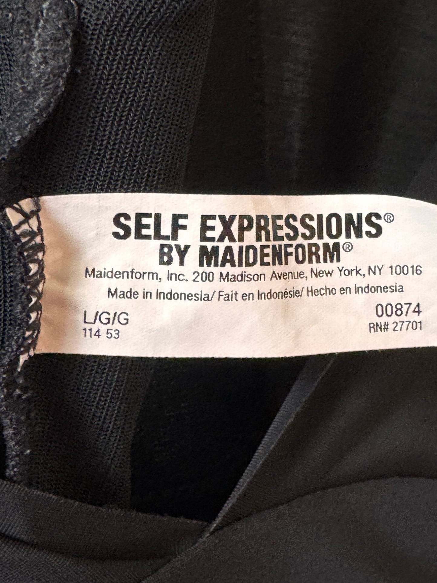 2000s Black Shapewear Bodysuit