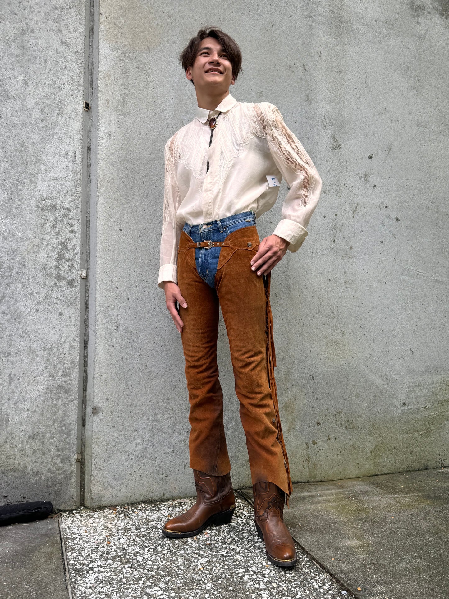 1970s Fringe Suede Chaps
