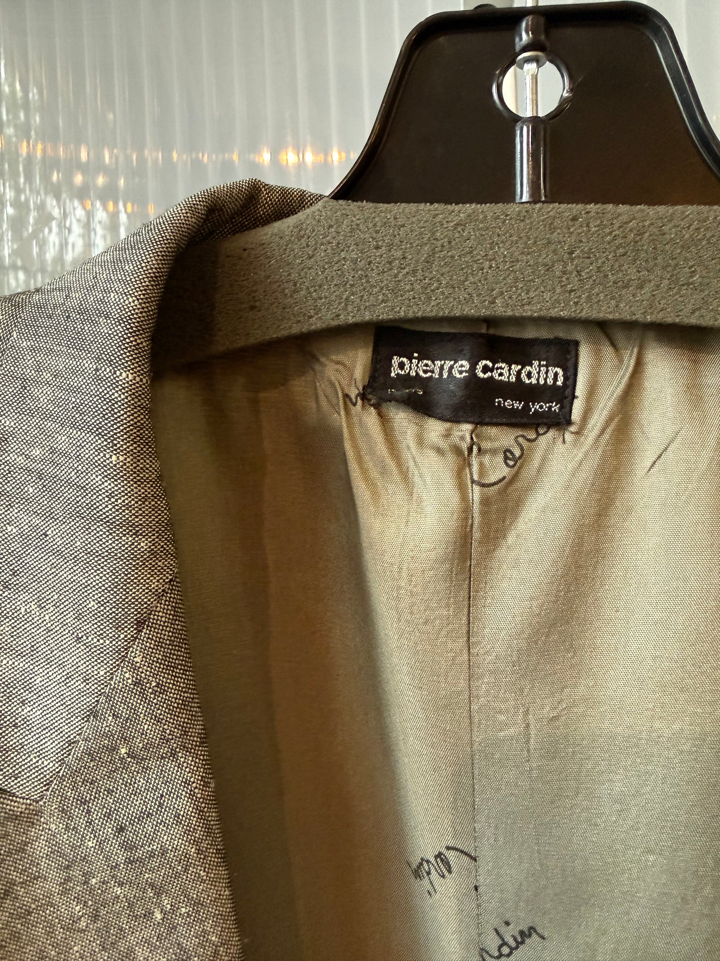 1960s Stripe Tweed Double Breasted Jacket