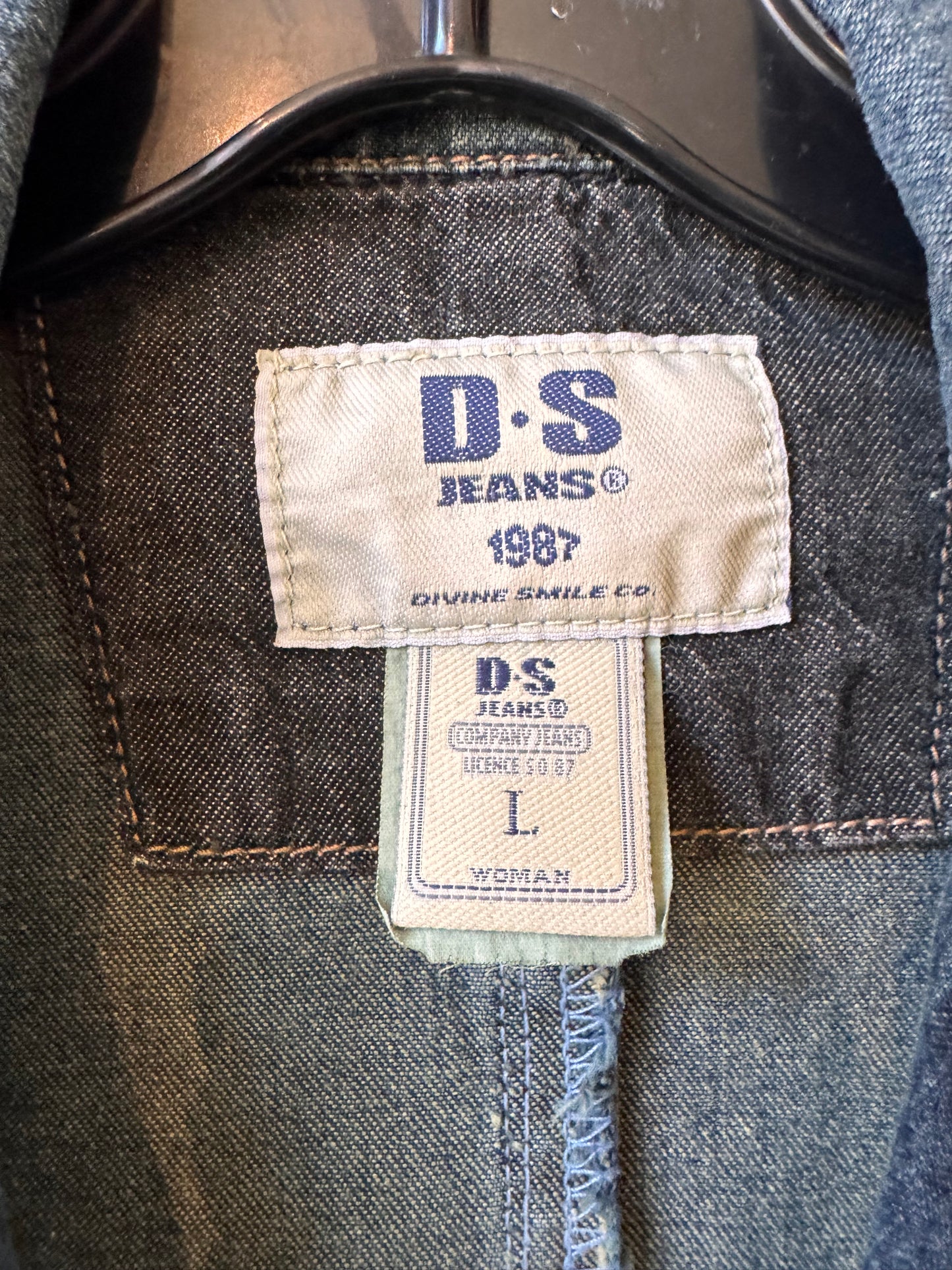 2000s Denim Trenchcoat