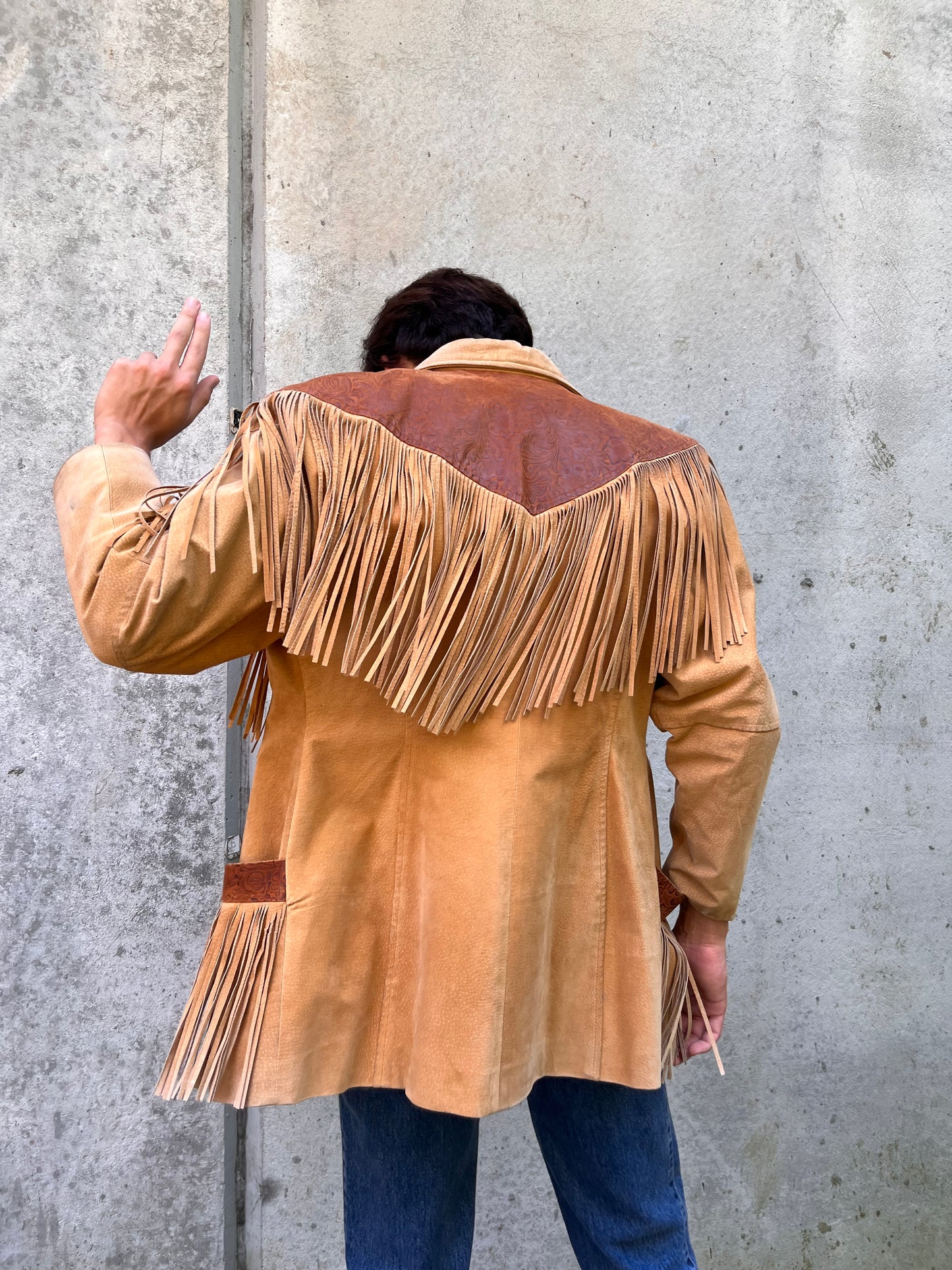1970s North American Frontier Leather Jacket