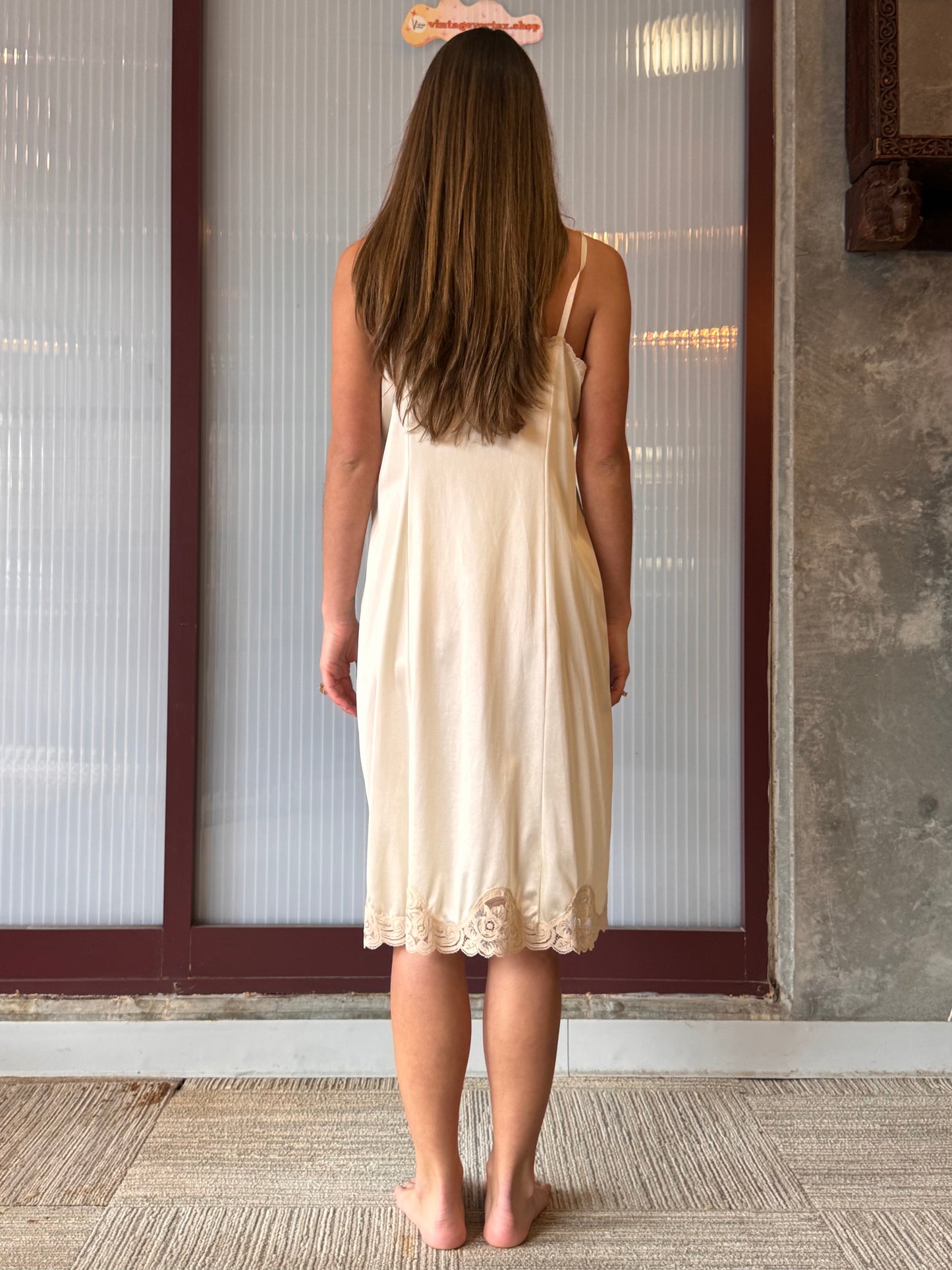 1970s Vanity Fair Cream Slip