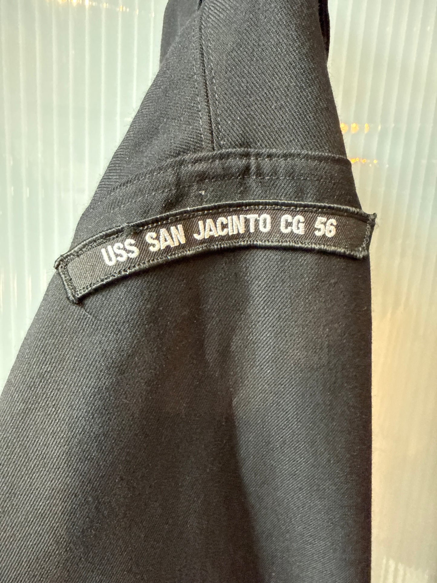 1940s WW2 Black Navy Uniform Shirt