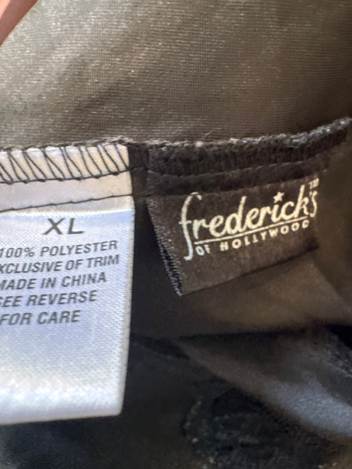 Y2K Black Satin Slip