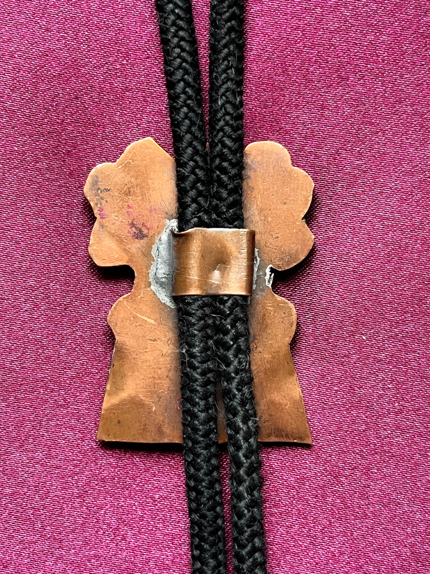 Copper Face Bolo Tie
