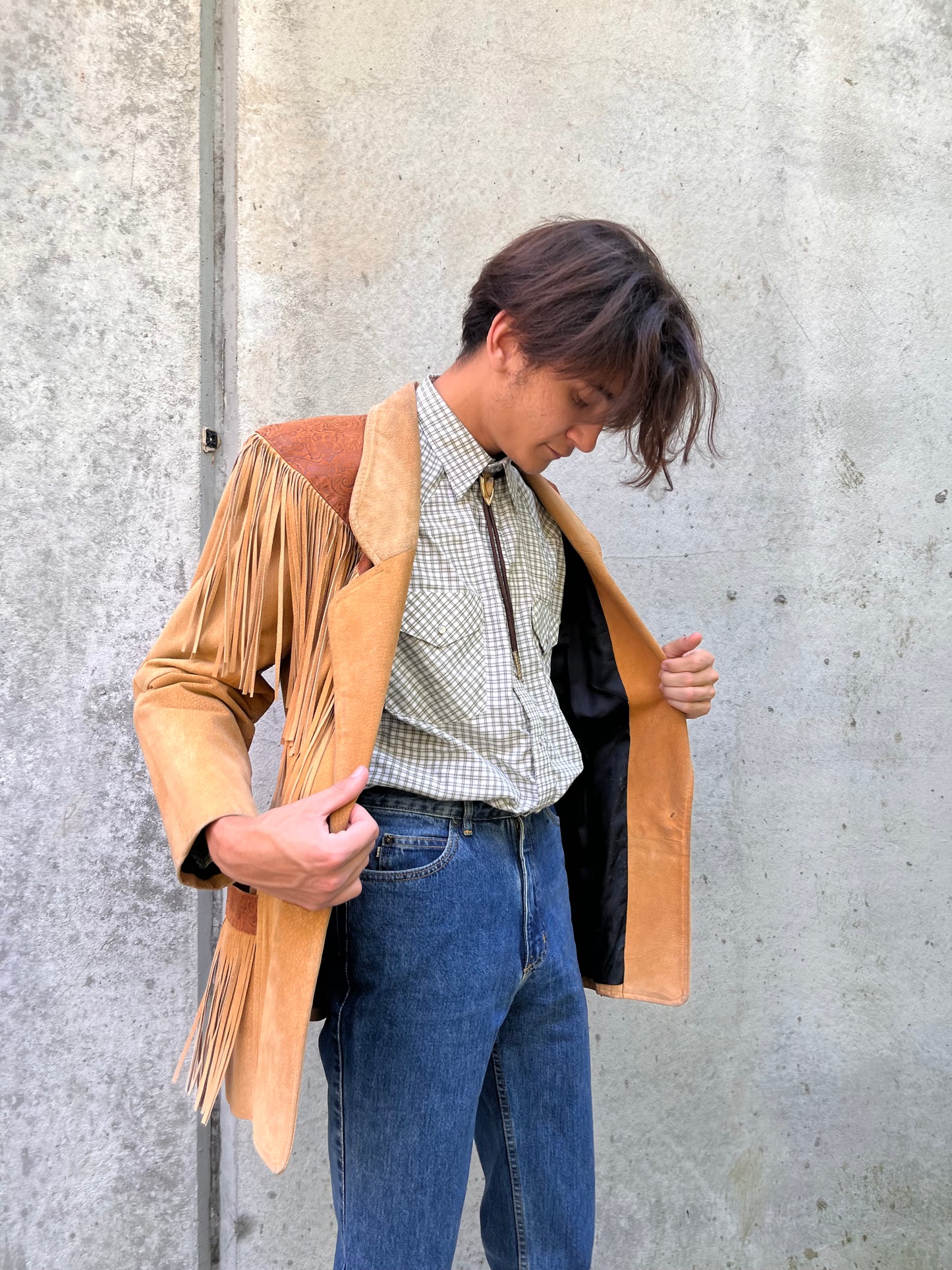 1970s North American Frontier Leather Jacket